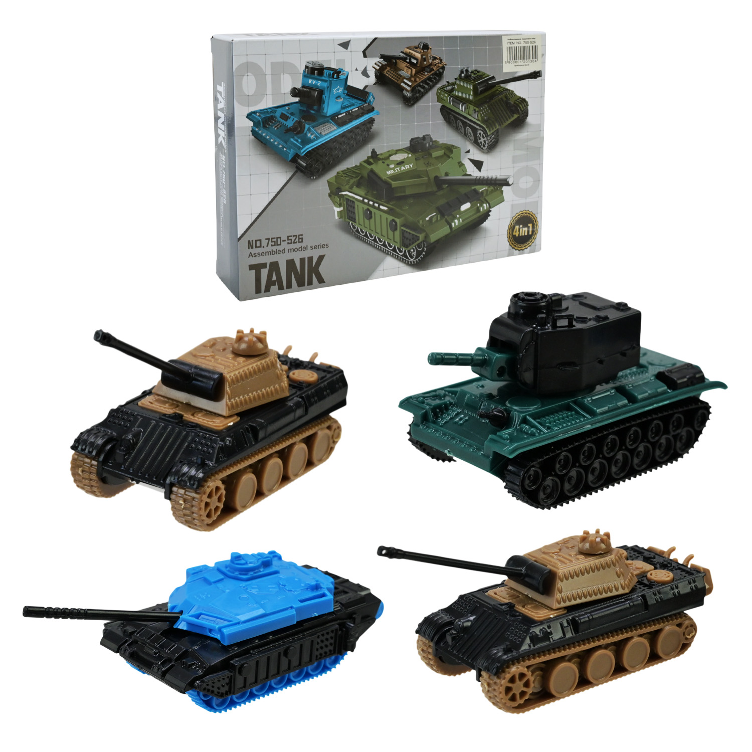 Збірна модель арт. 750-526 (144шт/2) 48дет., короб. 25*5*16см