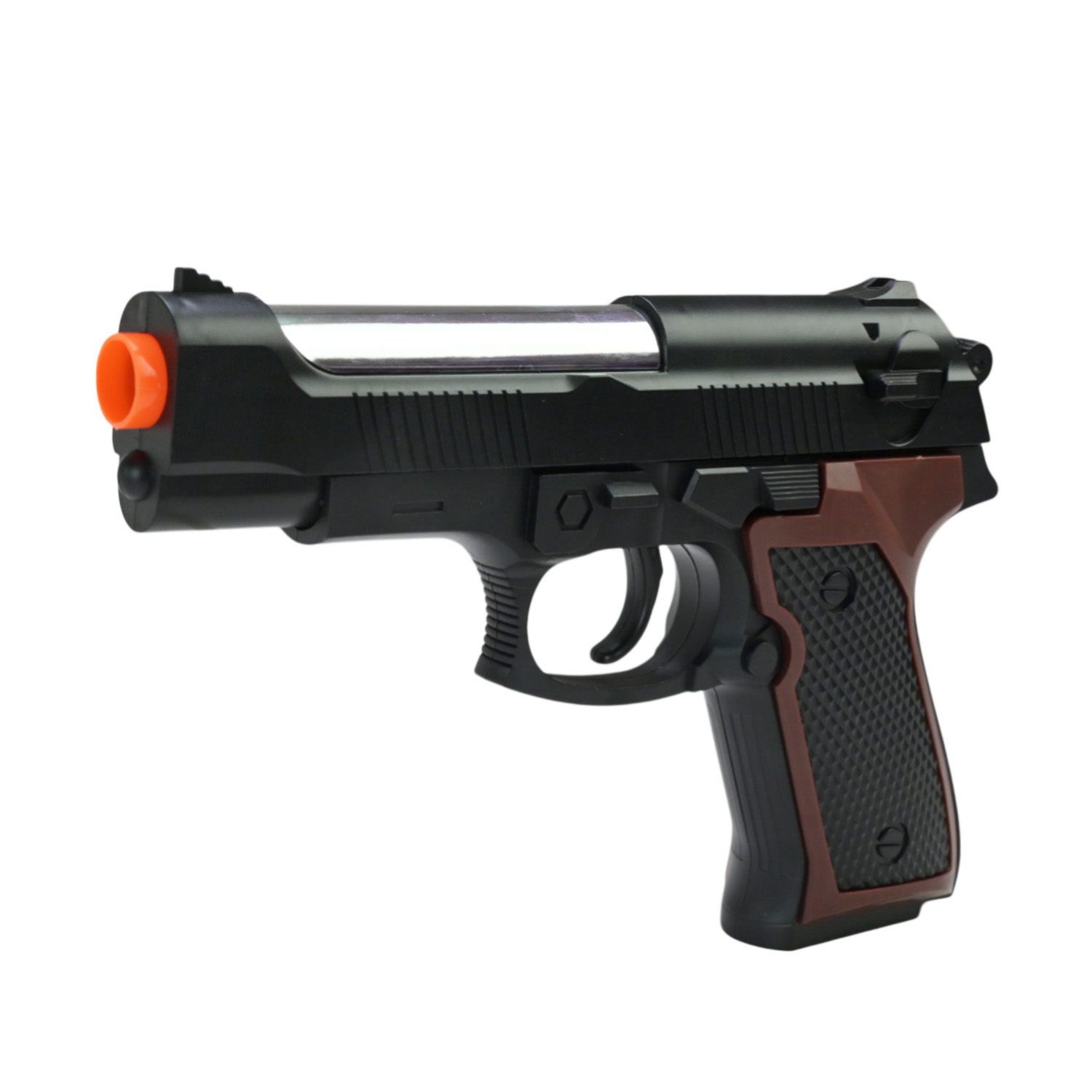 Поліцейський набір арт. HSY-181 (96шт/2) пітсолет, 3 банки-мішені, 4 поролонові снаряди, короб. 22,5*17,5*4,5см