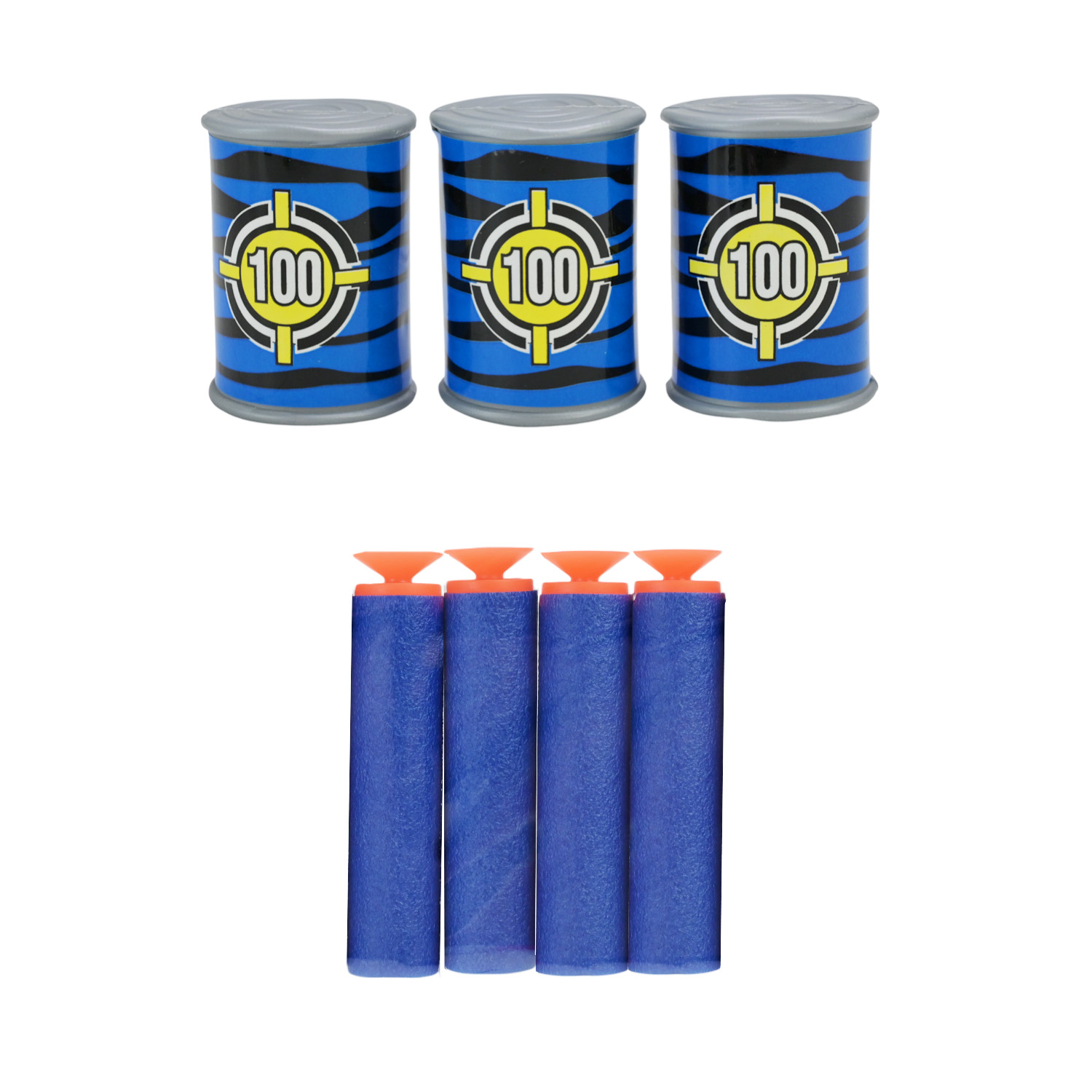 Поліцейський набір арт. HSY-181 (96шт/2) пітсолет, 3 банки-мішені, 4 поролонові снаряди, короб. 22,5*17,5*4,5см