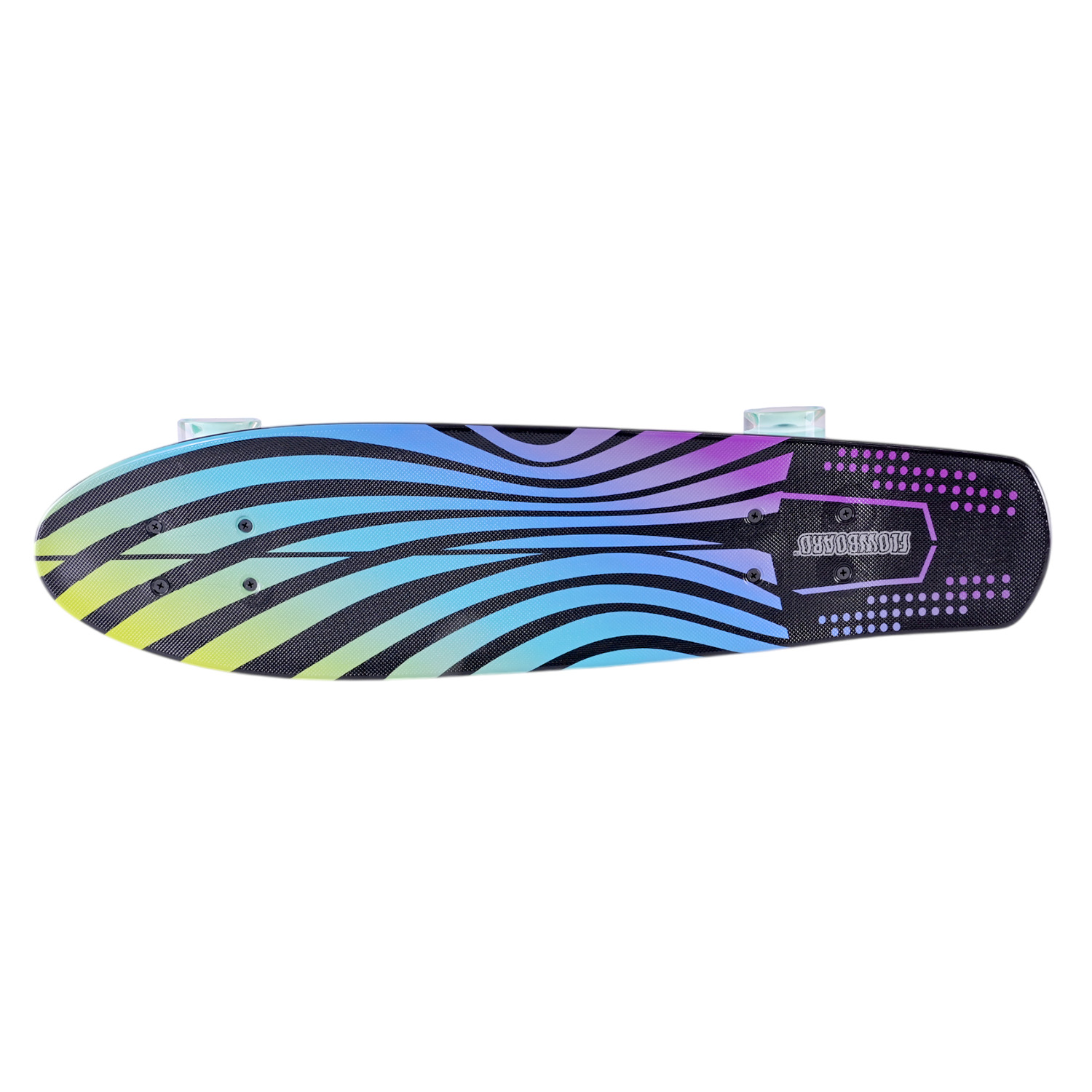 Пенні борд арт. SC25139 (6шт) 68*17,5 см колеса PU свiтяться, 4 види