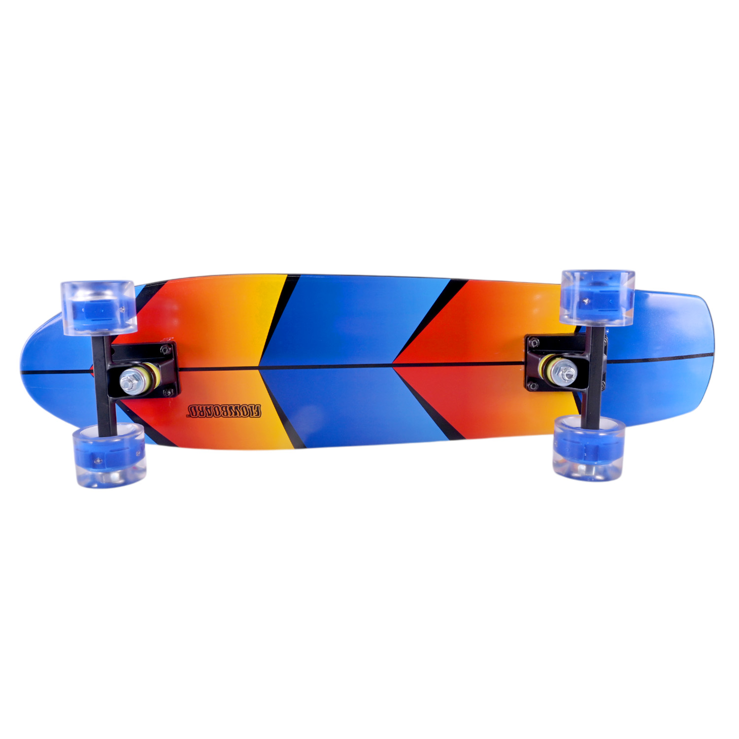 Пенні борд арт. SC25139 (6шт) 68*17,5 см колеса PU свiтяться, 4 види