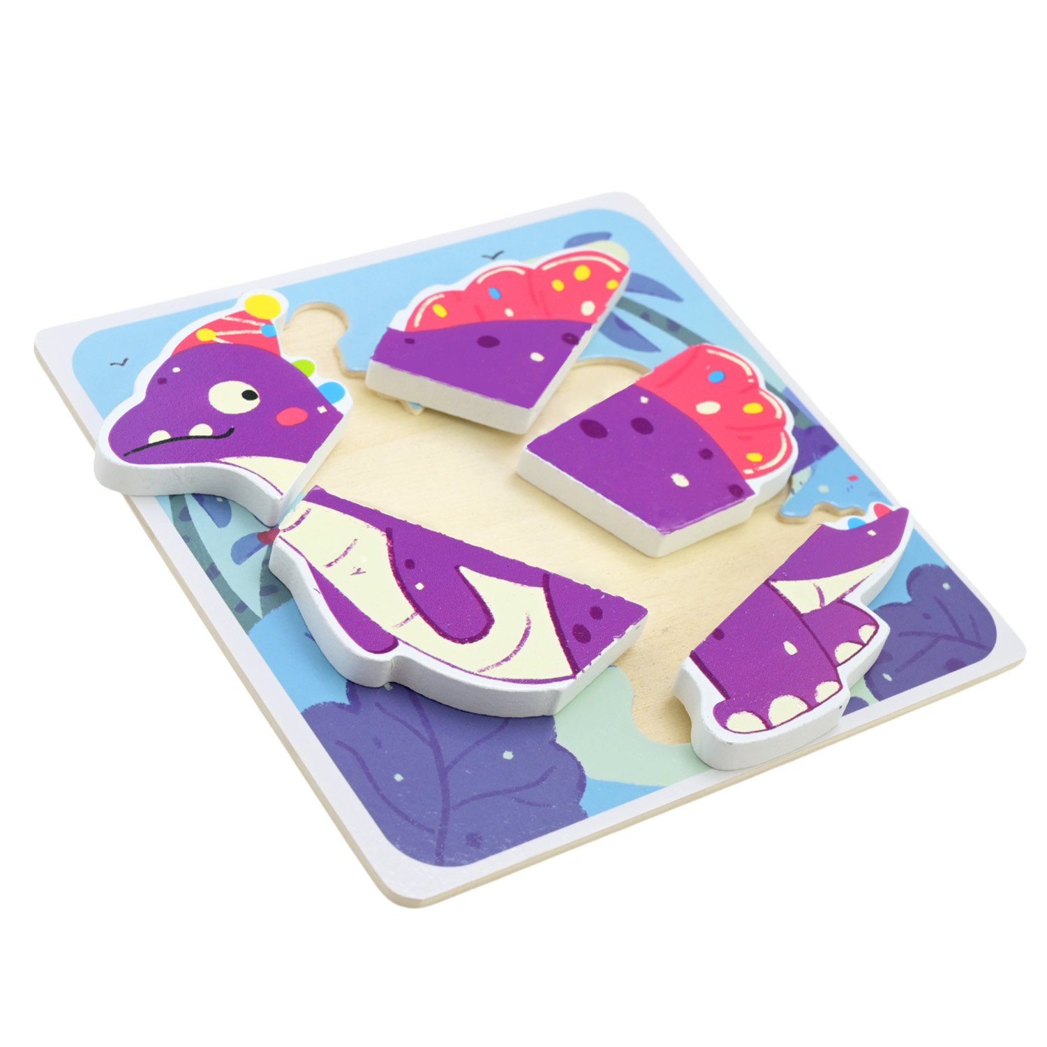 Дерев’яна іграшка арт. C9440 (160шт) мікс 8 видів вкладиші-пазли 15*15см