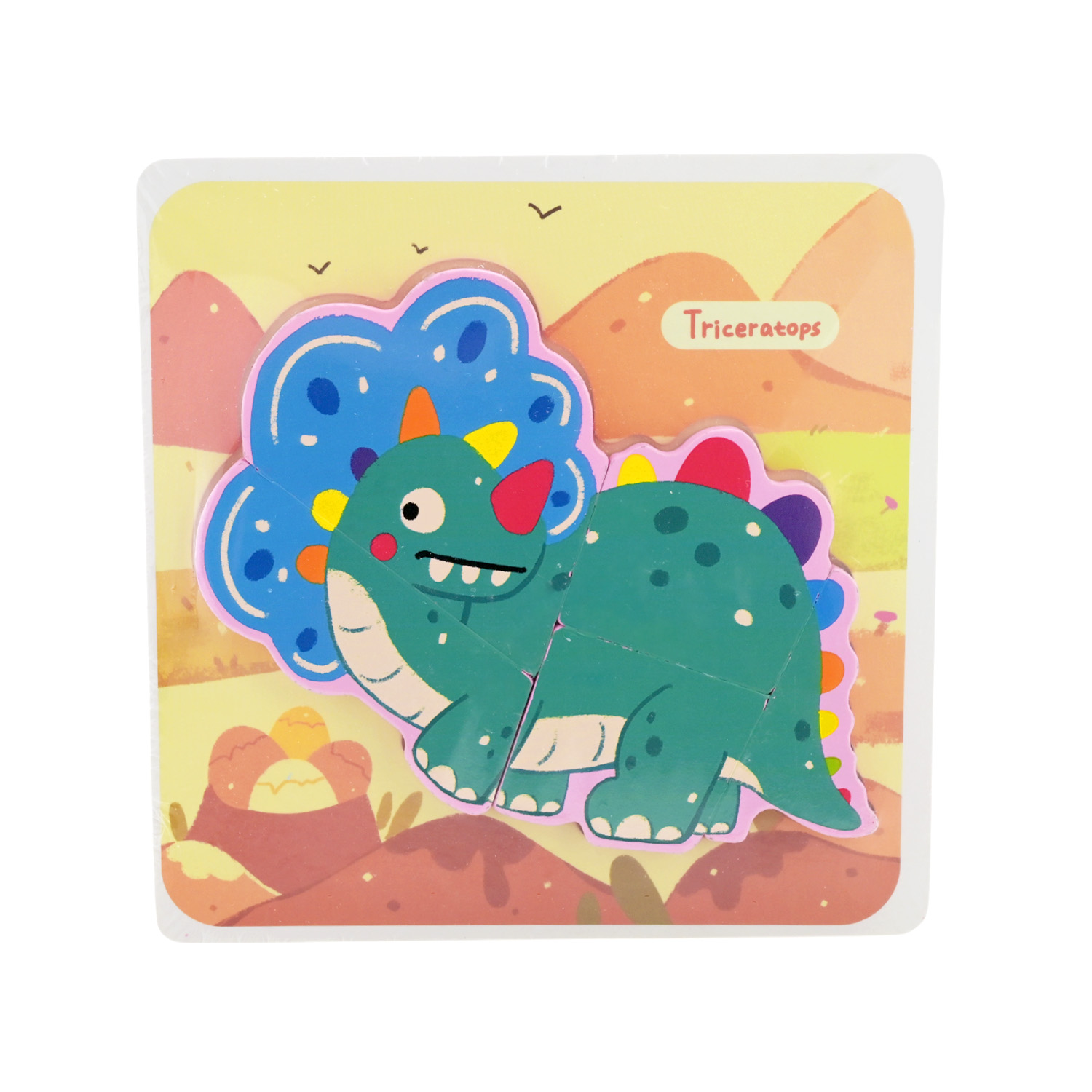 Дерев’яна іграшка арт. C9440 (160шт) мікс 8 видів вкладиші-пазли 15*15см