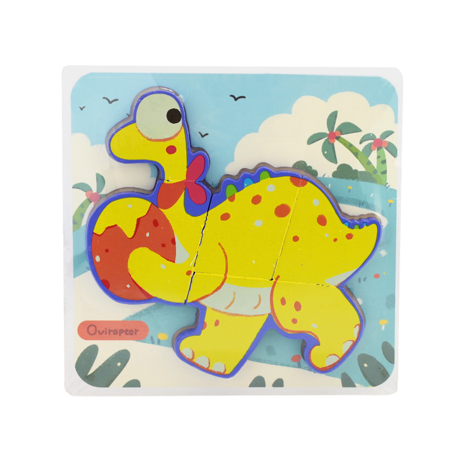 Дерев’яна іграшка арт. C9440 (160шт) мікс 8 видів вкладиші-пазли 15*15см