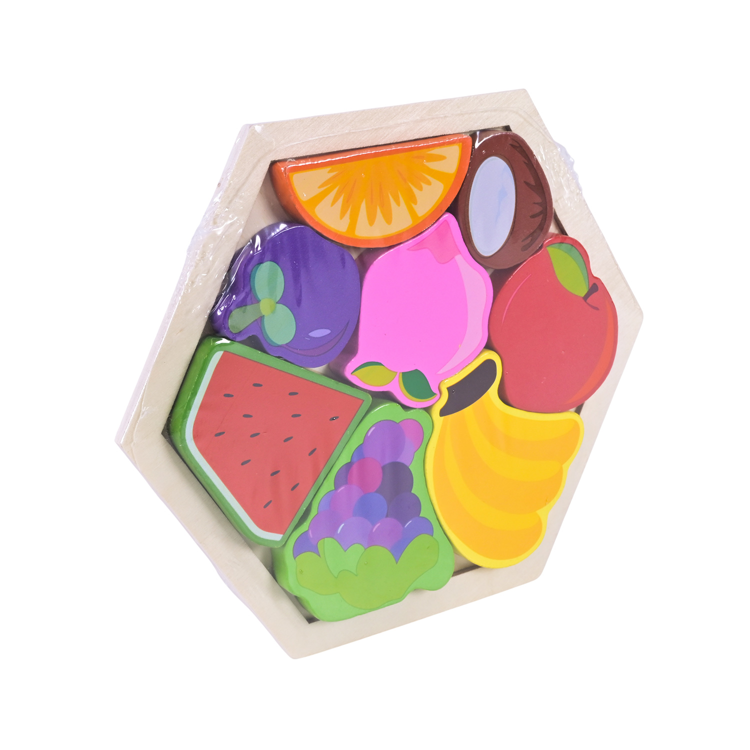 Дерев’яна іграшка арт. C9441 (160шт) мікс 7 видів 16*14*8 см