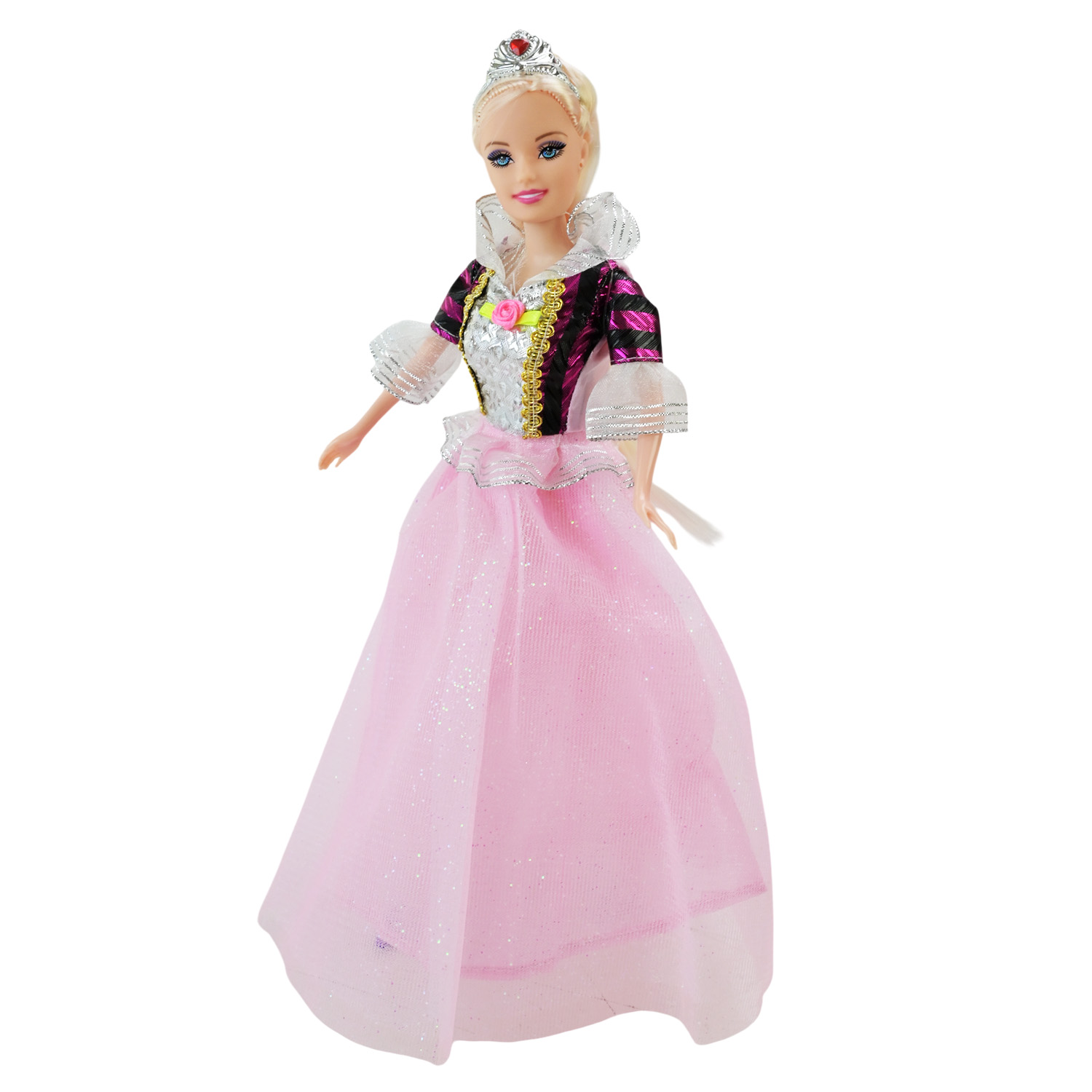 Лялька типу Барбі арт. 68809 (18шт/2) звук, світло, з аксесуаром, з единорогом, единоріг сяє, в коробці 53,5*8,5*32,5 см