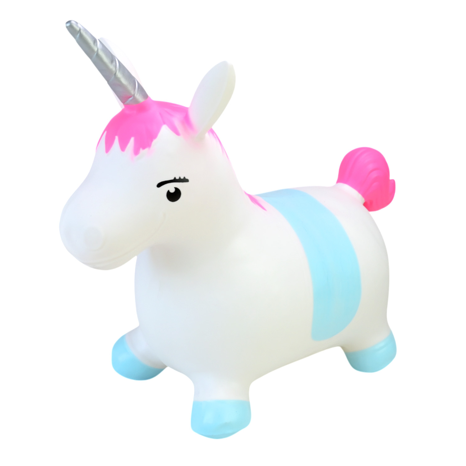 Стрибун гумовий арт. RB2517 (30шт) Єдиноріг 1400 гр р-р 58*22*45 см