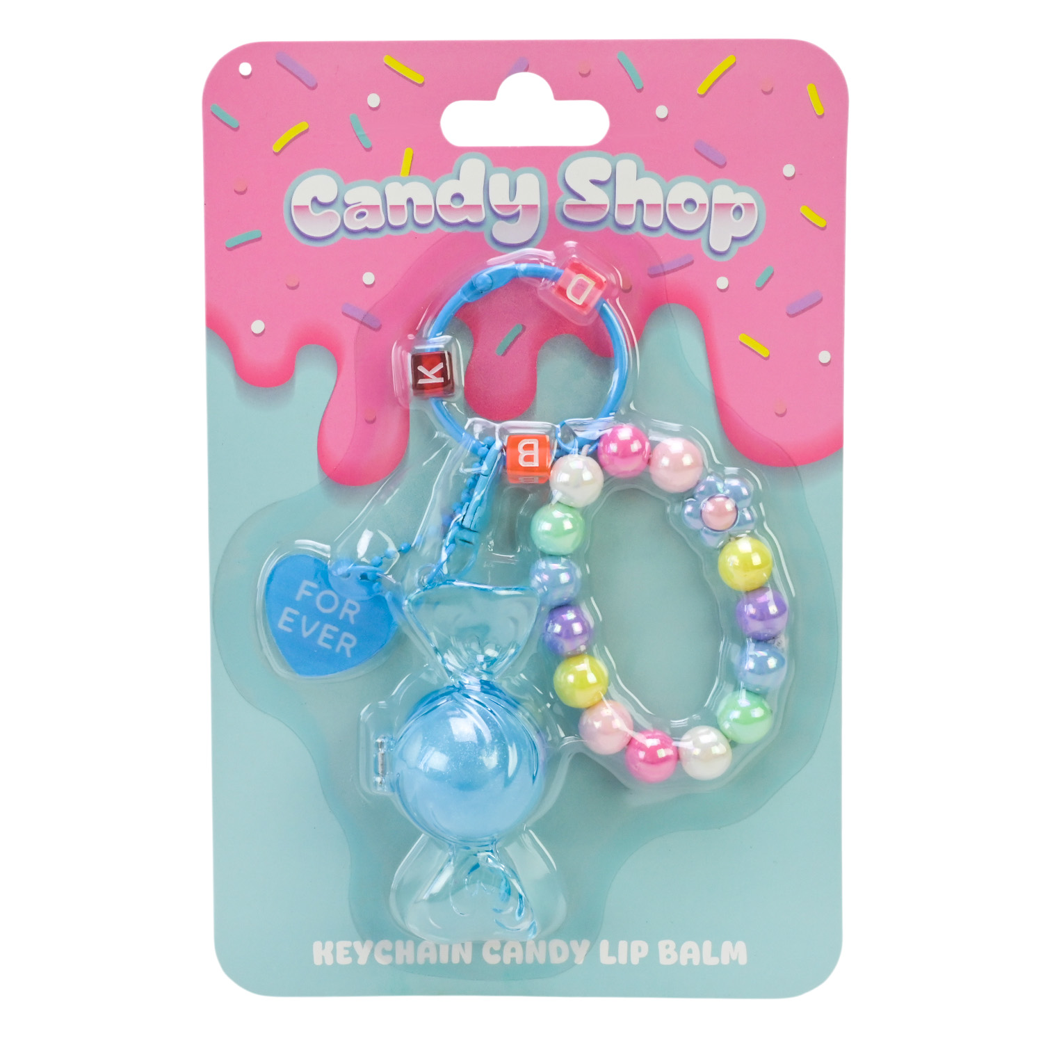 Косметика арт. UKR2415 (108шт/6) бальзам для губ, браслет, брелок планшет 9*14см 2 види, планшет 14*3*21см