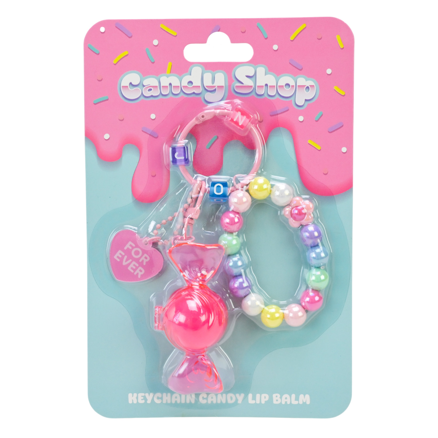 Косметика арт. UKR2415 (108шт/6) бальзам для губ, браслет, брелок планшет 9*14см 2 види, планшет 14*3*21см