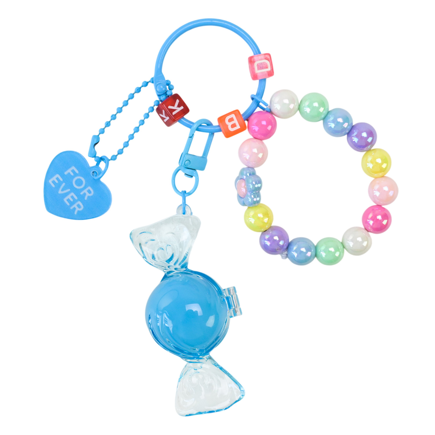 Косметика арт. UKR2415 (108шт/6) бальзам для губ, браслет, брелок планшет 9*14см 2 види, планшет 14*3*21см