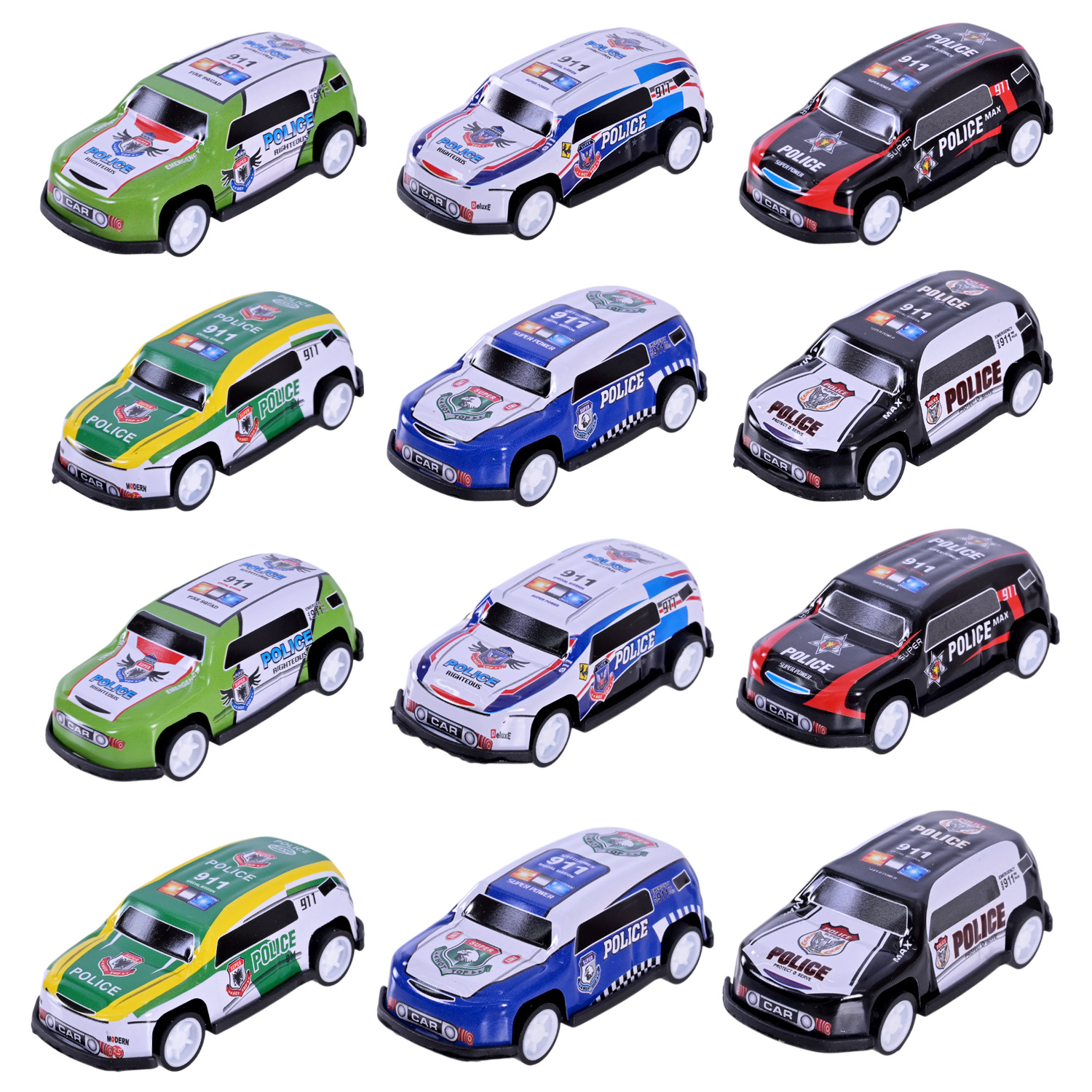 Набір машин мет.-пласт. арт. 5212A-6/1/7 (144шт/2) 3 види короб. 27*20,5*3см