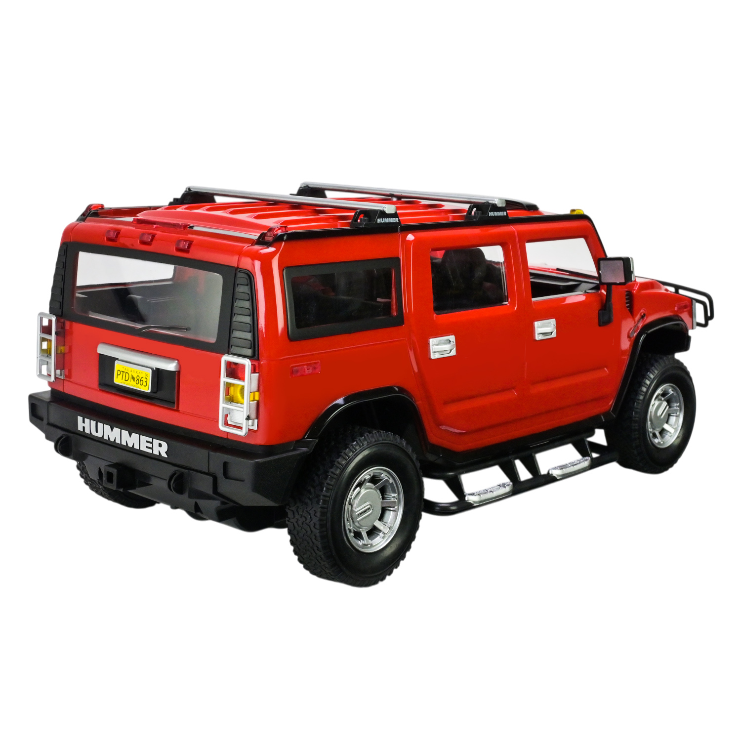 Машина р/к арт. PM1401RED (12шт),"POWERMOTORS",1:14 HUMMER H2,червоный колір,акум., у кор.49*23*23см.