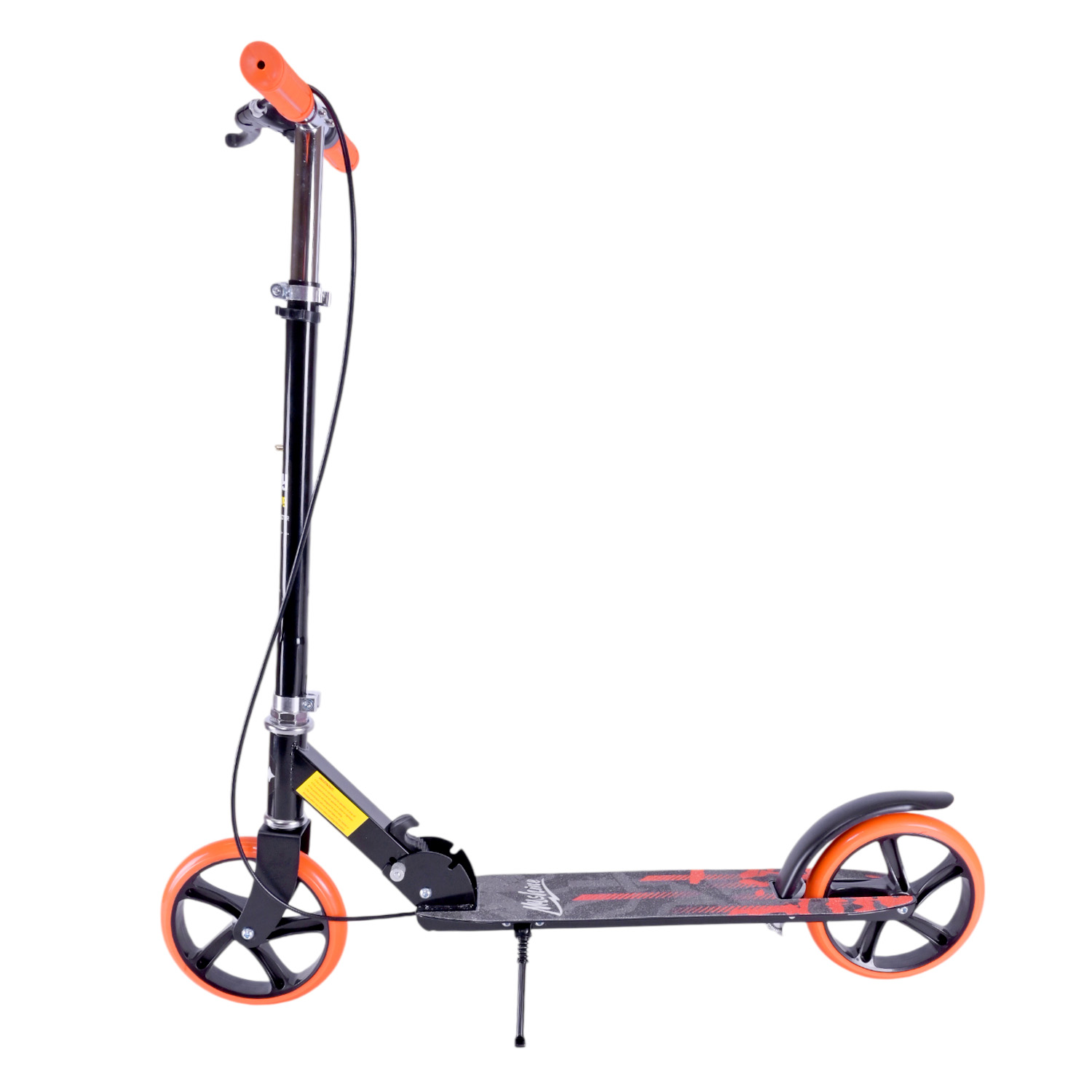 Самокат міський 2-х коліс. арт. SK2521 (4шт) сталевий,колеса 200 мм,гальмо, 4 кольори, короб. 79*13*26 см