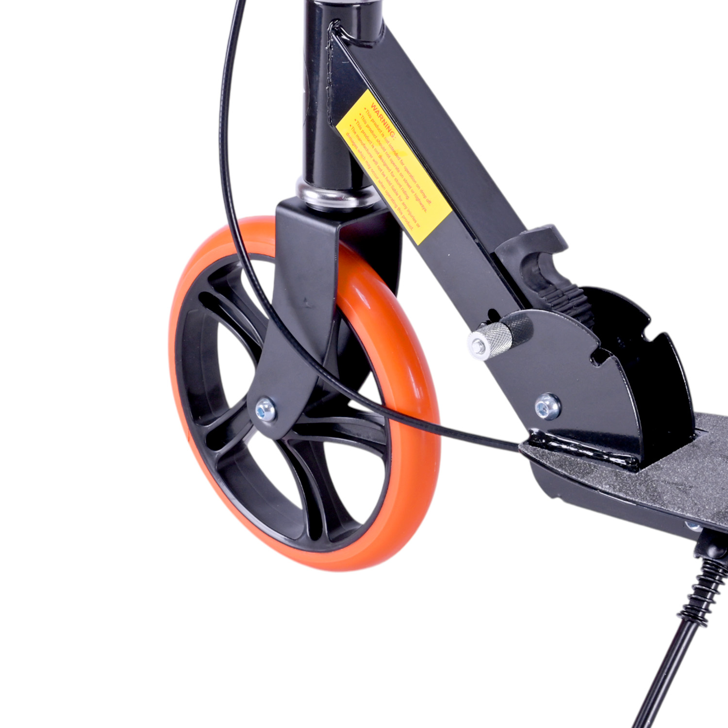 Самокат міський 2-х коліс. арт. SK2521 (4шт) сталевий,колеса 200 мм,гальмо, 4 кольори, короб. 79*13*26 см