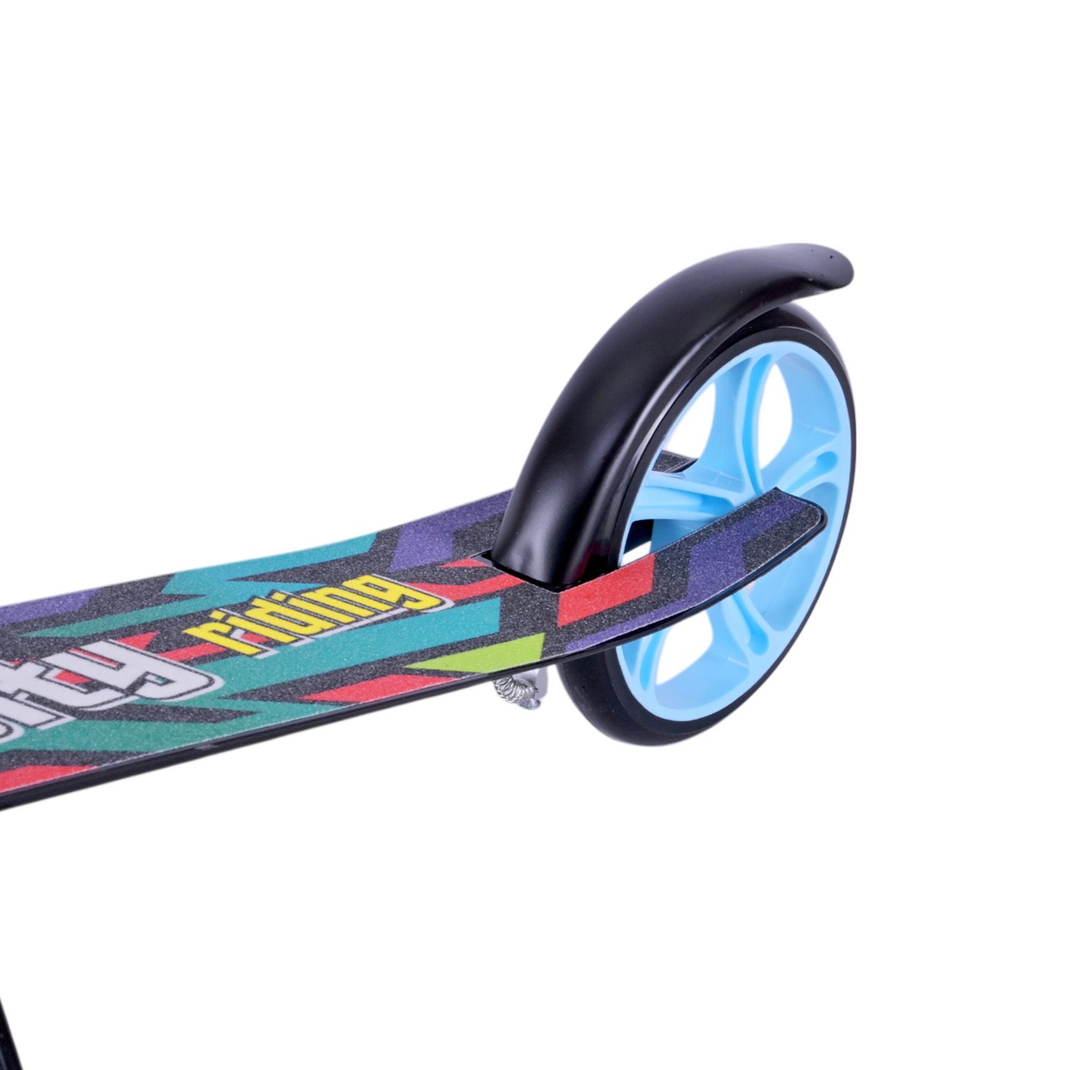 Самокат міський 2-х коліс. арт. SK2522 (4шт) сталевий,колеса 200 мм,гальмо, 4 кольори, короб. 79*13*26 см