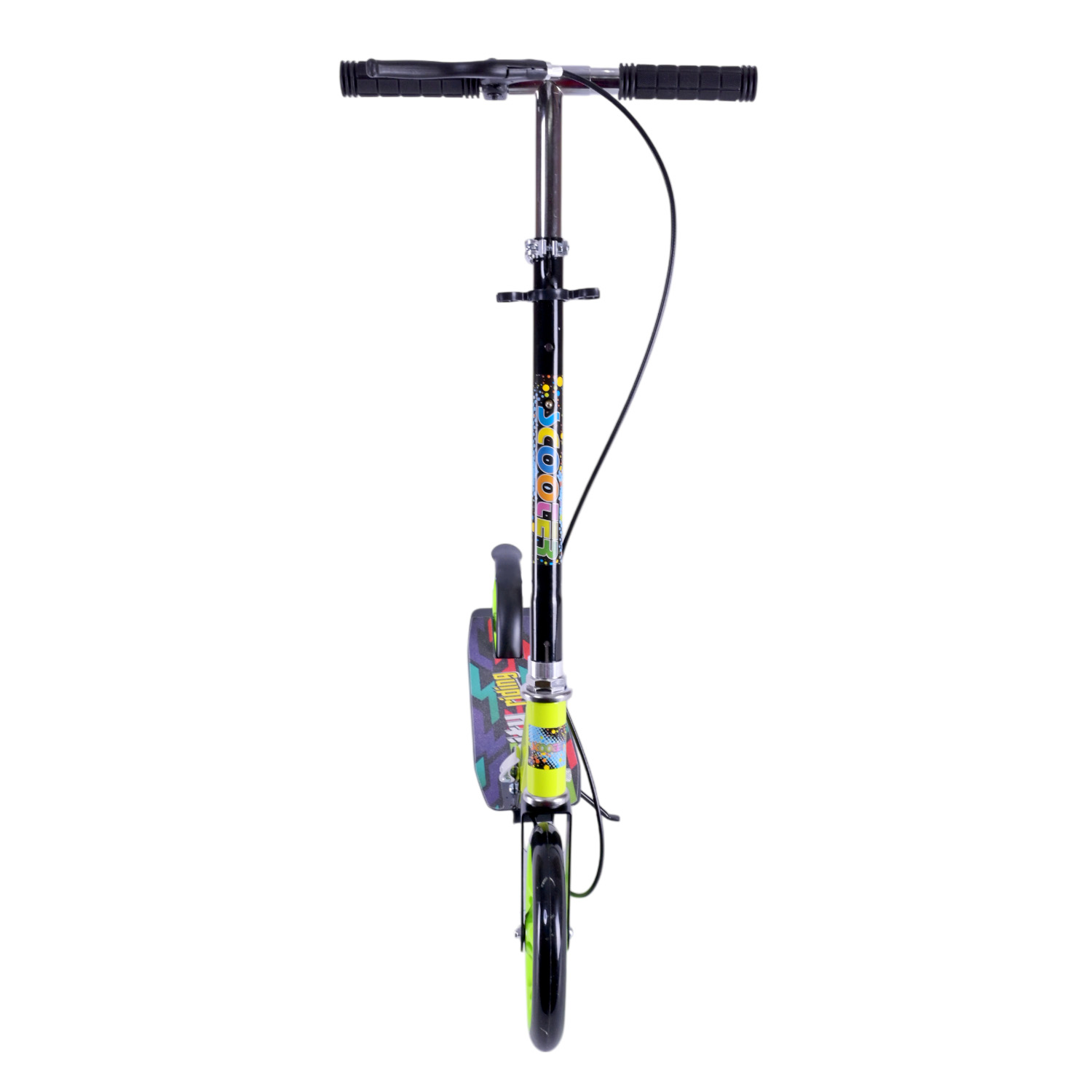 Самокат міський 2-х коліс. арт. SK2522 (4шт) сталевий,колеса 200 мм,гальмо, 4 кольори, короб. 79*13*26 см