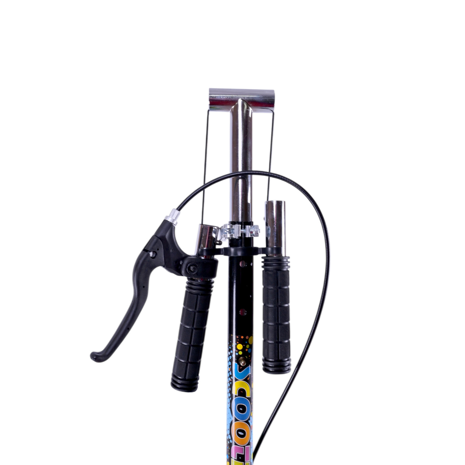 Самокат міський 2-х коліс. арт. SK2522 (4шт) сталевий,колеса 200 мм,гальмо, 4 кольори, короб. 79*13*26 см