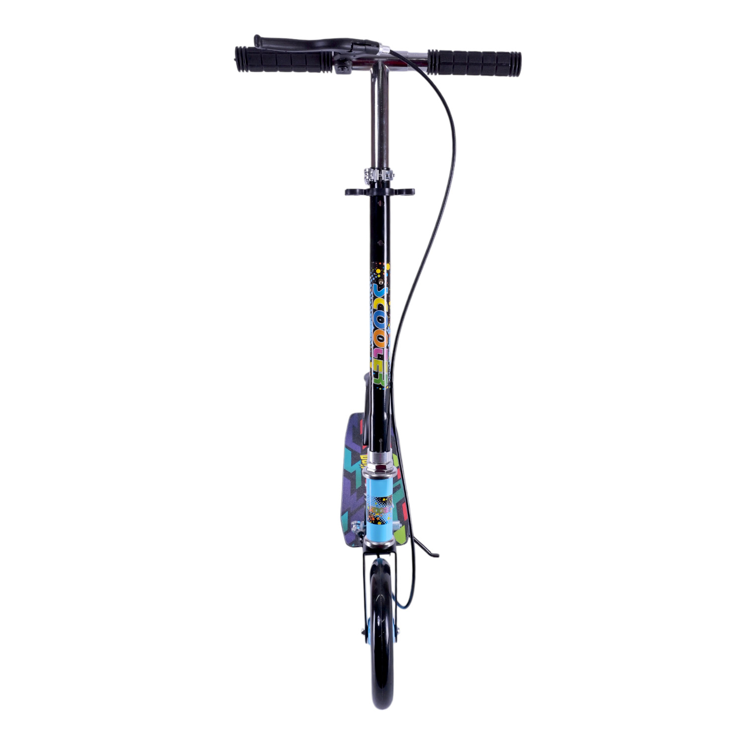 Самокат міський 2-х коліс. арт. SK2522 (4шт) сталевий,колеса 200 мм,гальмо, 4 кольори, короб. 79*13*26 см