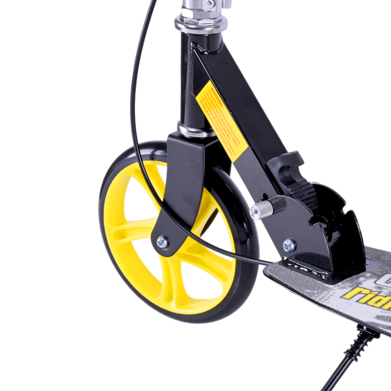 Самокат міський 2-х коліс. арт. SK2522 (4шт) сталевий,колеса 200 мм,гальмо, 4 кольори, короб. 79*13*26 см