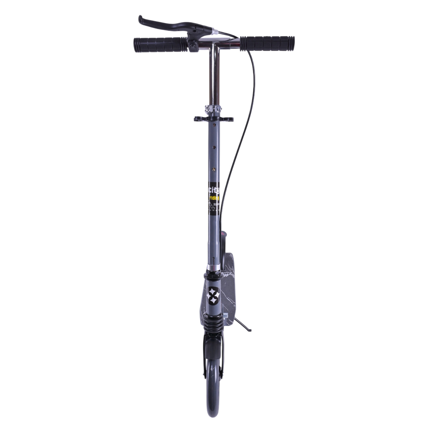 Самокат міський 2-х коліс. арт. SK2523 (4шт) сталевий,колеса 200 мм,гальмо, 4 кольори, короб. 86*13*30 см