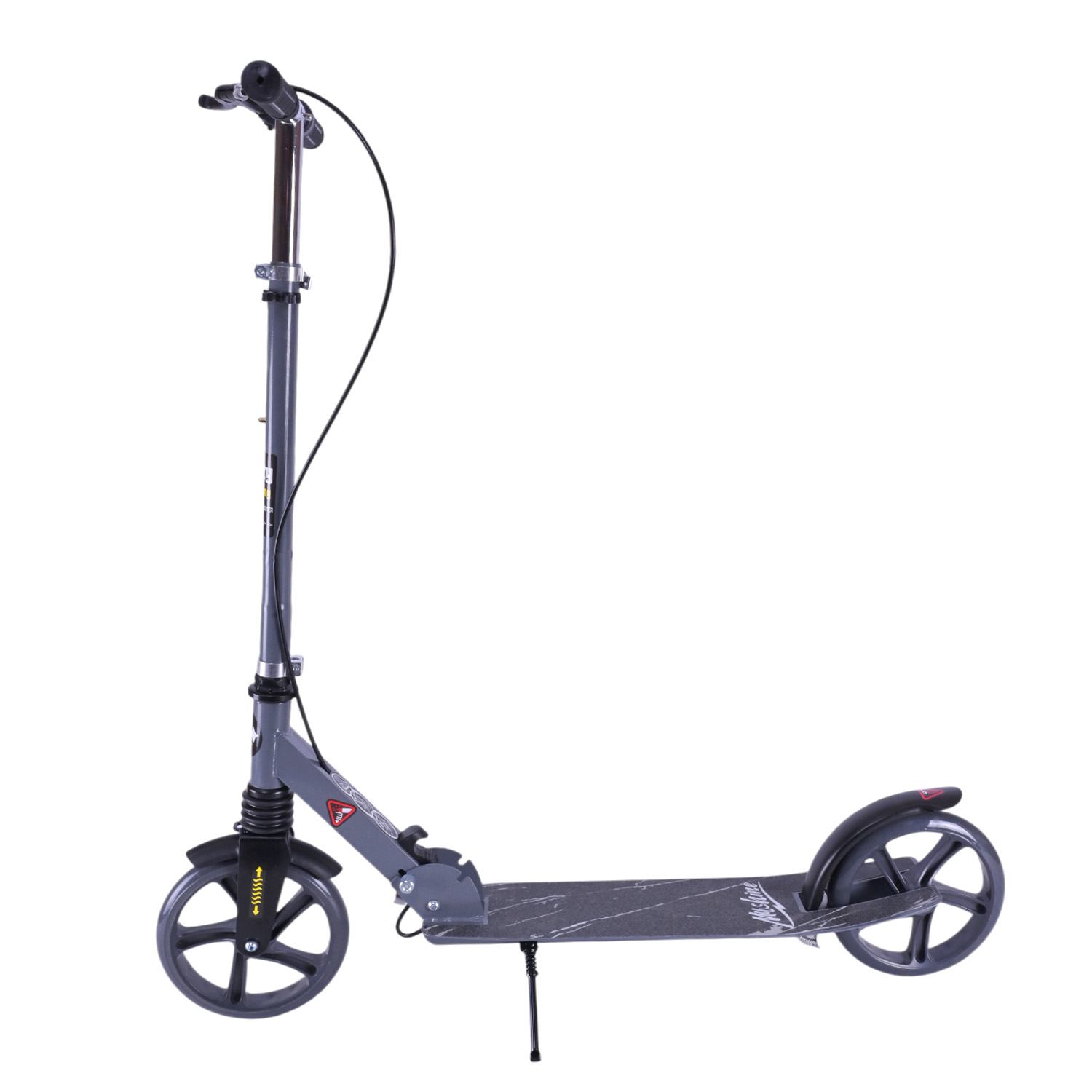 Самокат міський 2-х коліс. арт. SK2523 (4шт) сталевий,колеса 200 мм,гальмо, 4 кольори, короб. 86*13*30 см