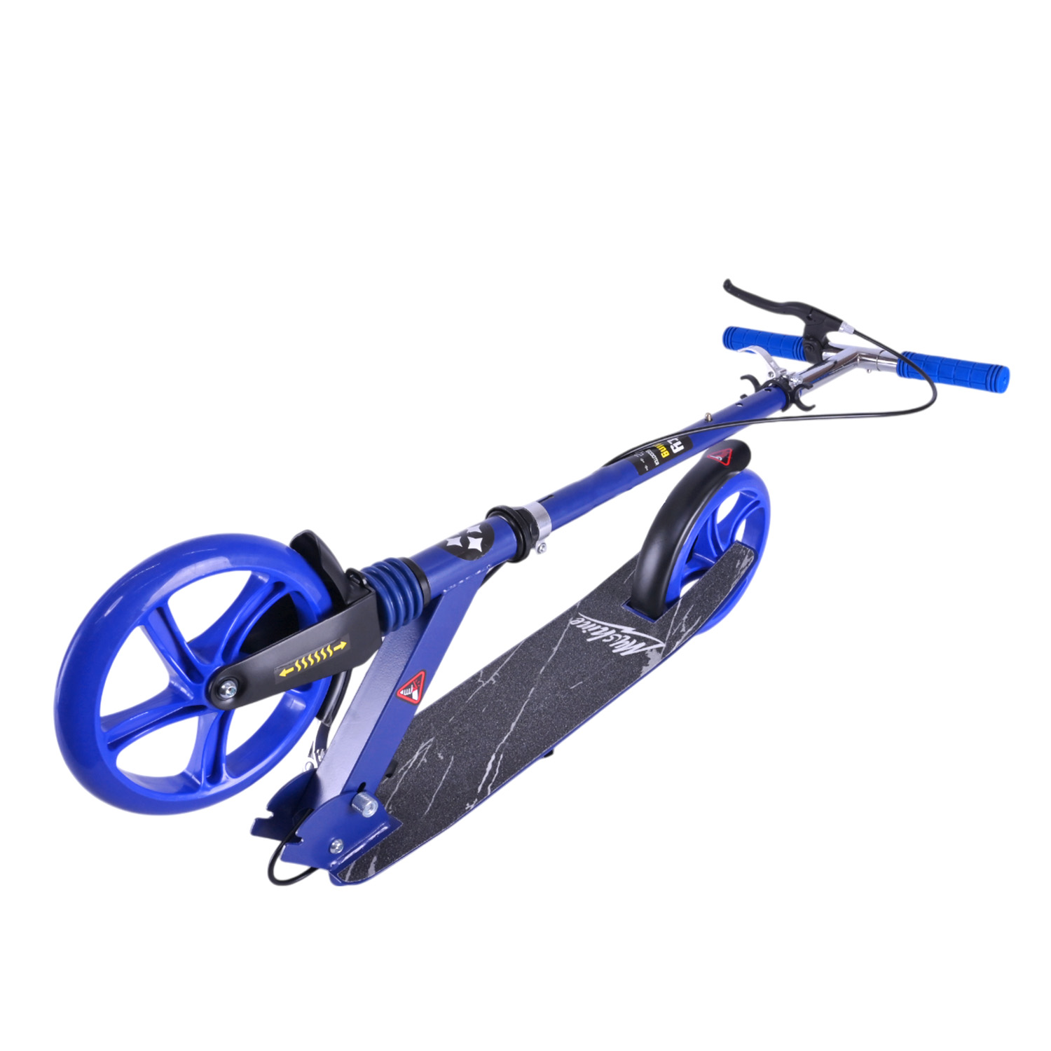 Самокат міський 2-х коліс. арт. SK2523 (4шт) сталевий,колеса 200 мм,гальмо, 4 кольори, короб. 86*13*30 см