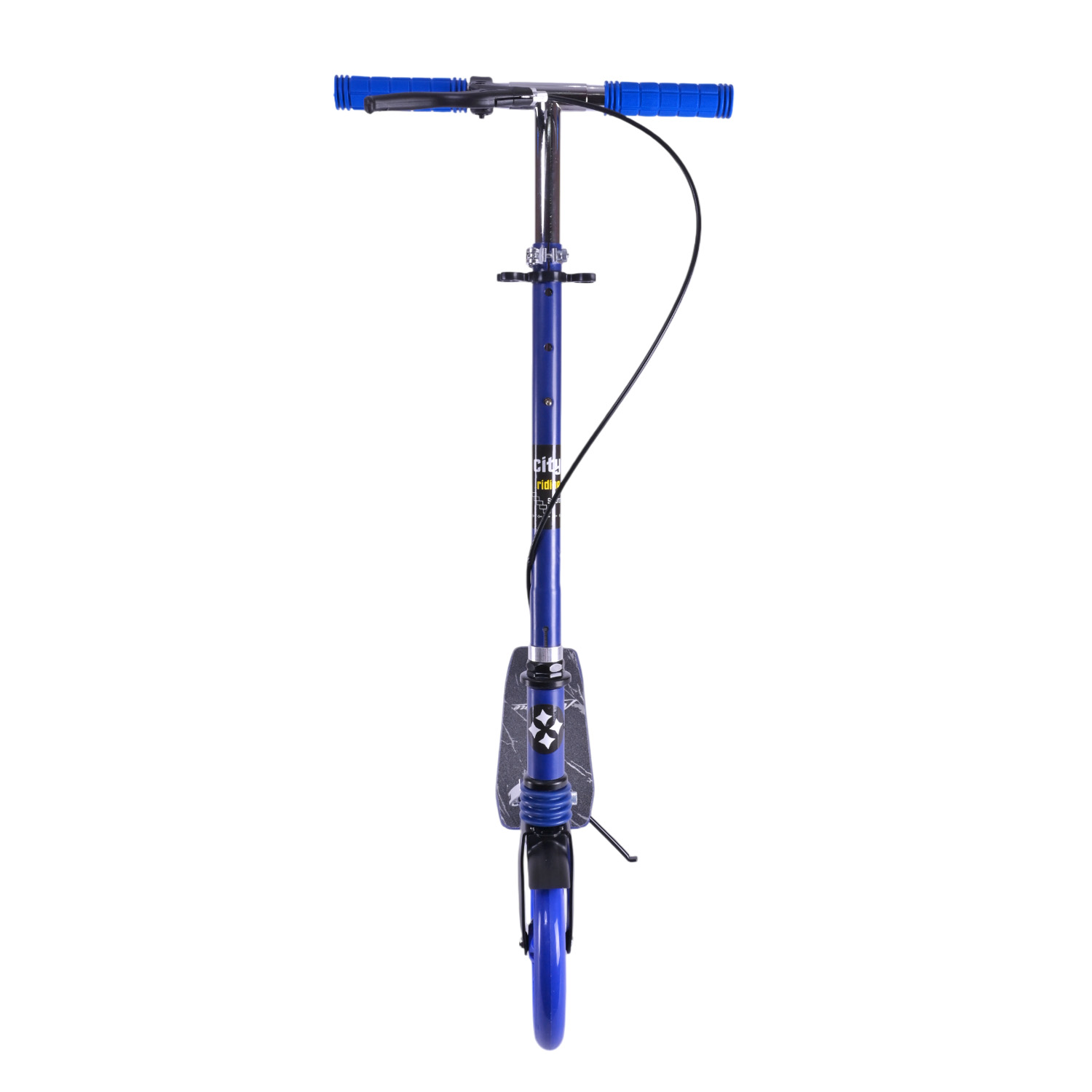 Самокат міський 2-х коліс. арт. SK2523 (4шт) сталевий,колеса 200 мм,гальмо, 4 кольори, короб. 86*13*30 см