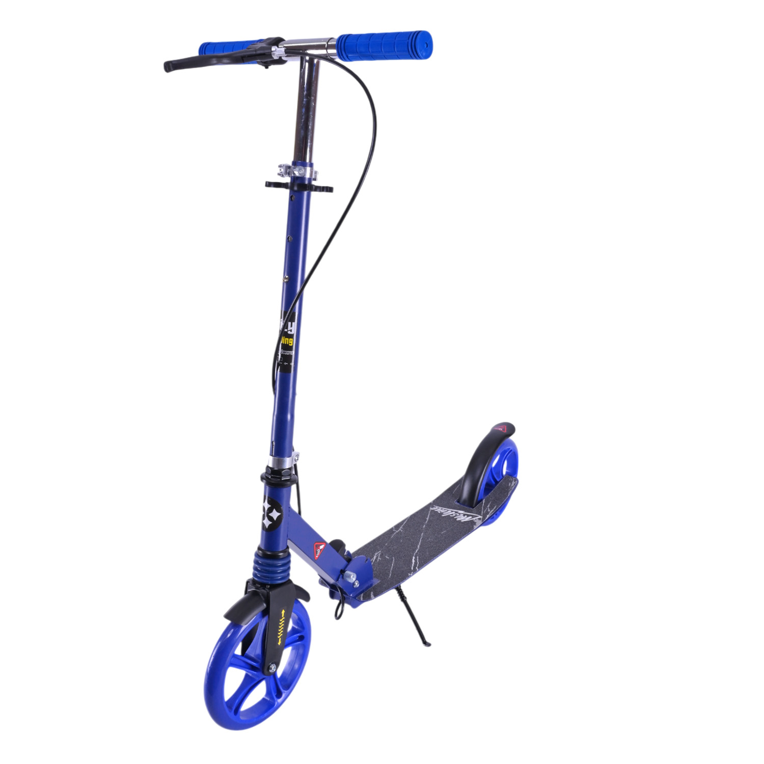 Самокат міський 2-х коліс. арт. SK2523 (4шт) сталевий,колеса 200 мм,гальмо, 4 кольори, короб. 86*13*30 см