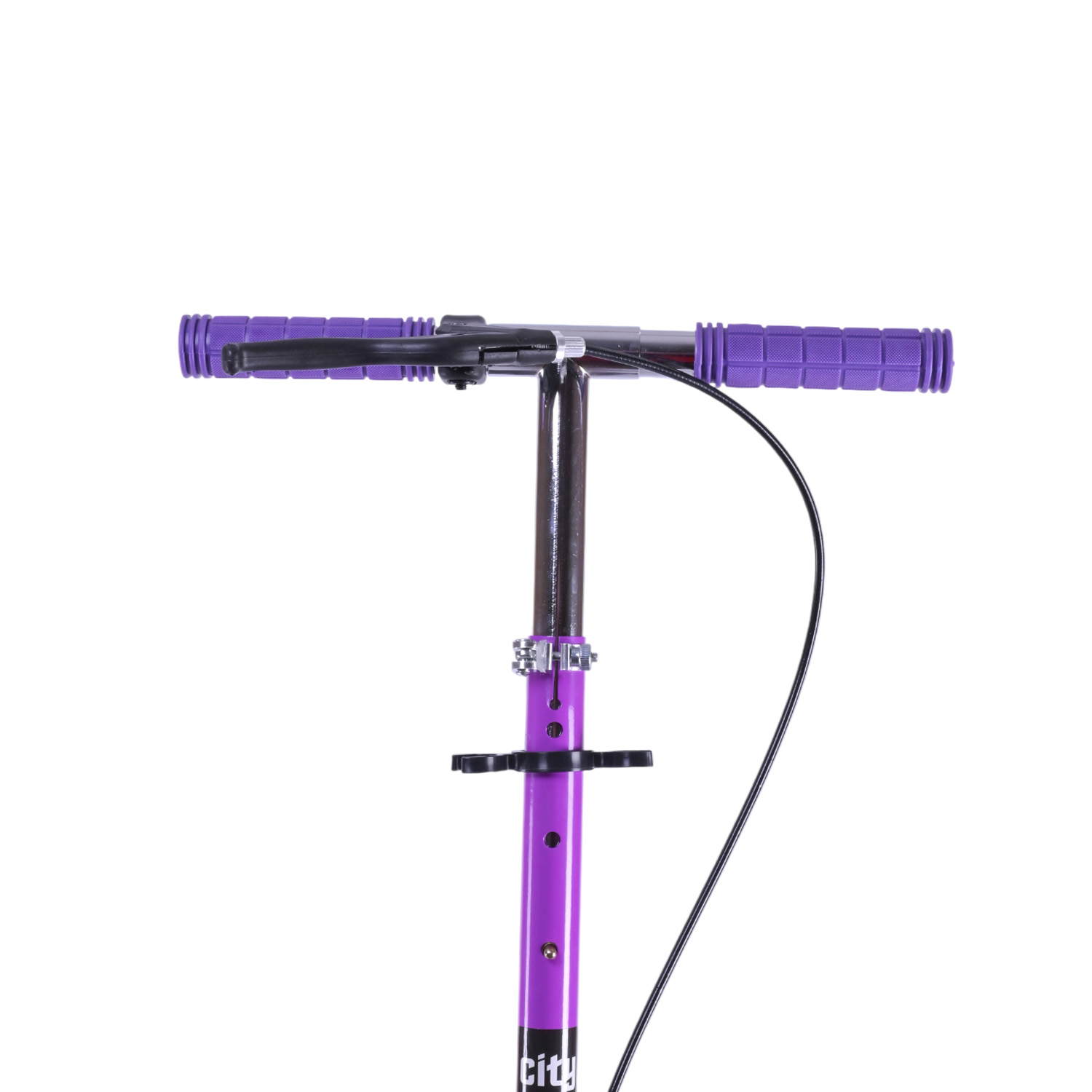 Самокат міський 2-х коліс. арт. SK2523 (4шт) сталевий,колеса 200 мм,гальмо, 4 кольори, короб. 86*13*30 см