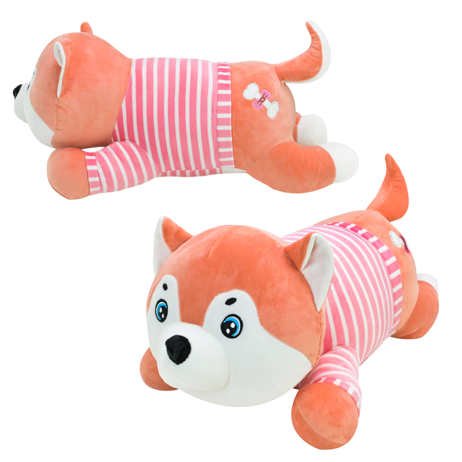 М'яка іграшка арт. L1124 (30шт) іграшка з пледом 60 см 2 мікс