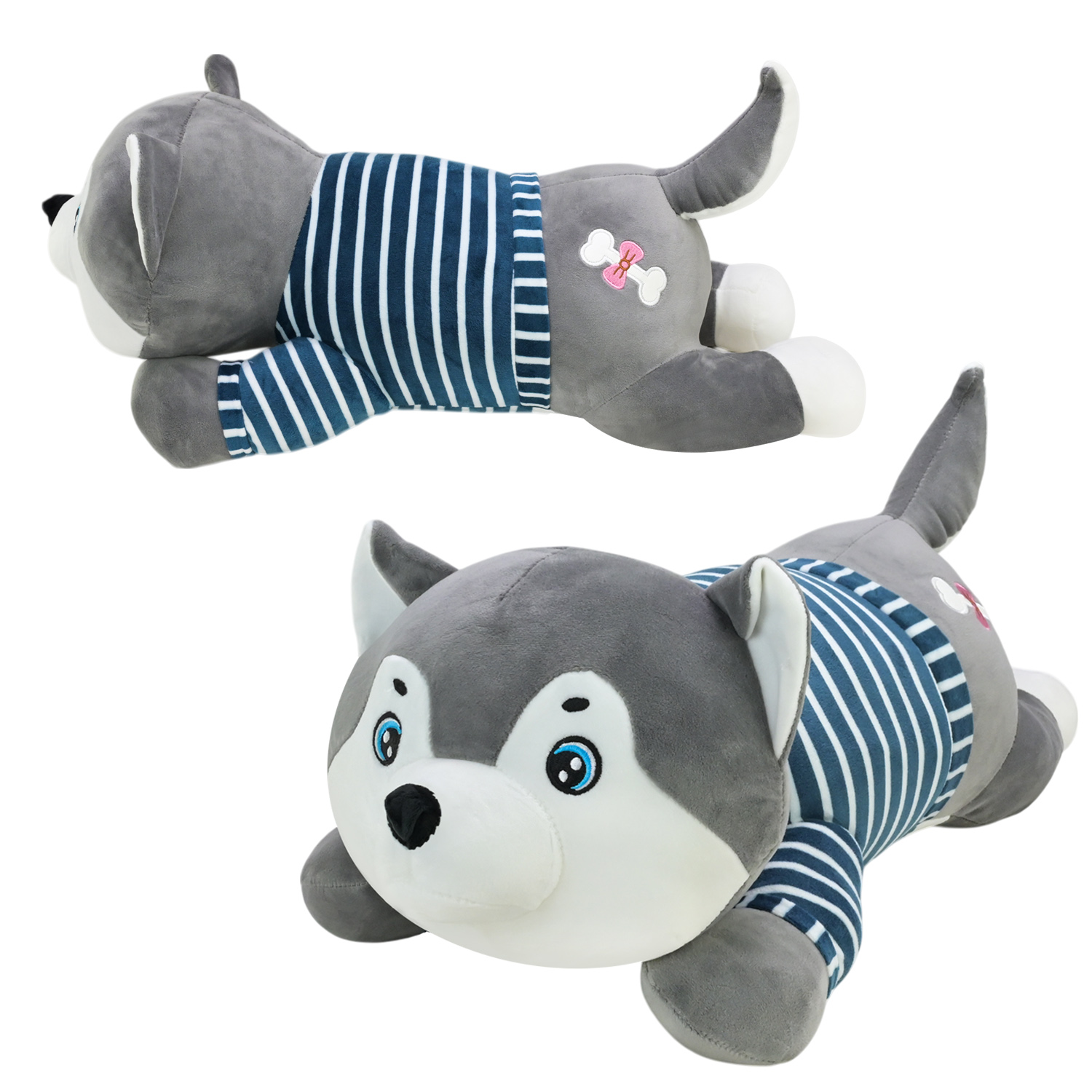 М'яка іграшка арт. L1124 (30шт) іграшка з пледом 60 см 2 мікс