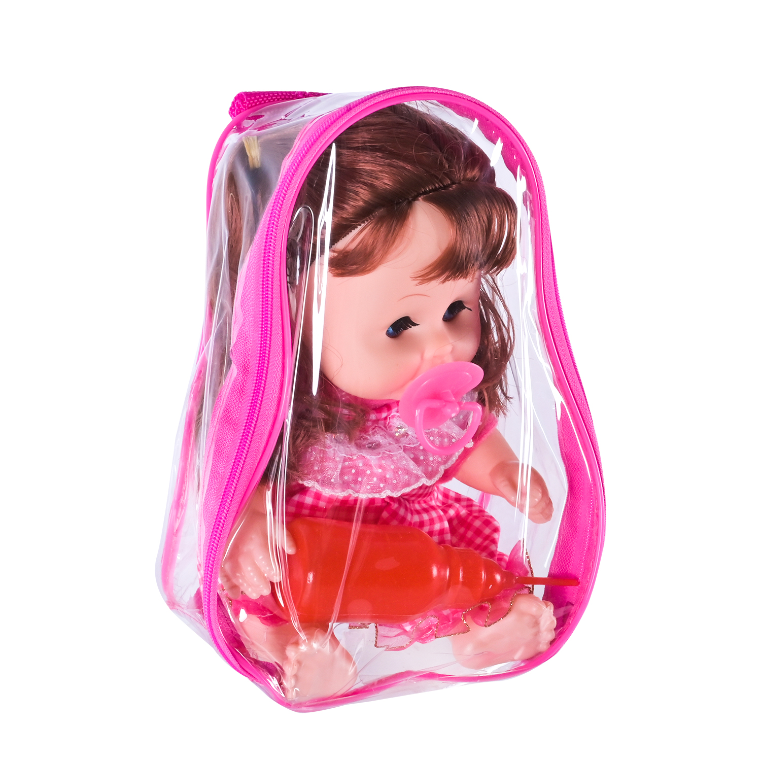 Лялька арт. YS2301B-1 (120шт/2) мікс, батар. муз, аксес валіза 15*9,5*19 см