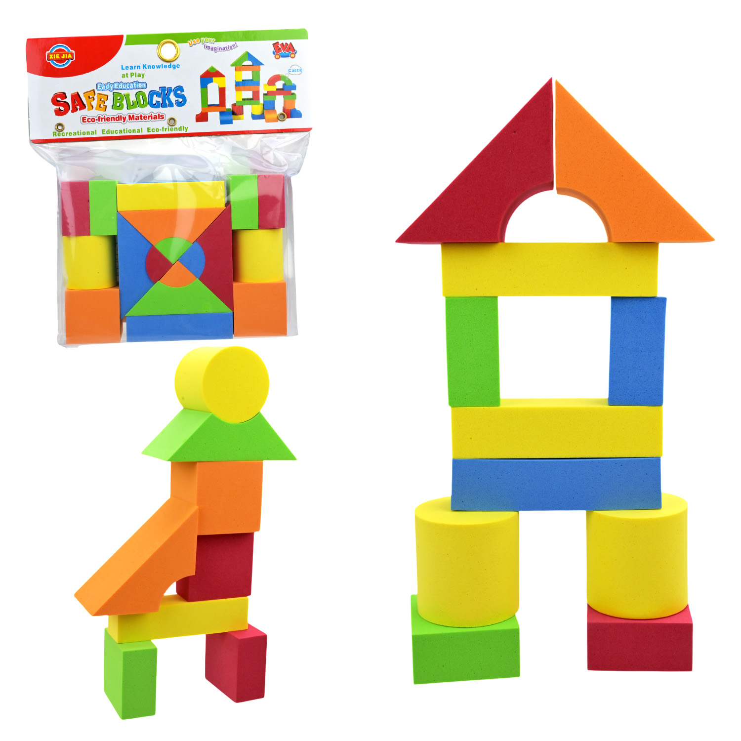 Конструктор EVA арт. C9901 (288шт/2) 20 деталей 14*10,5*3,5 см