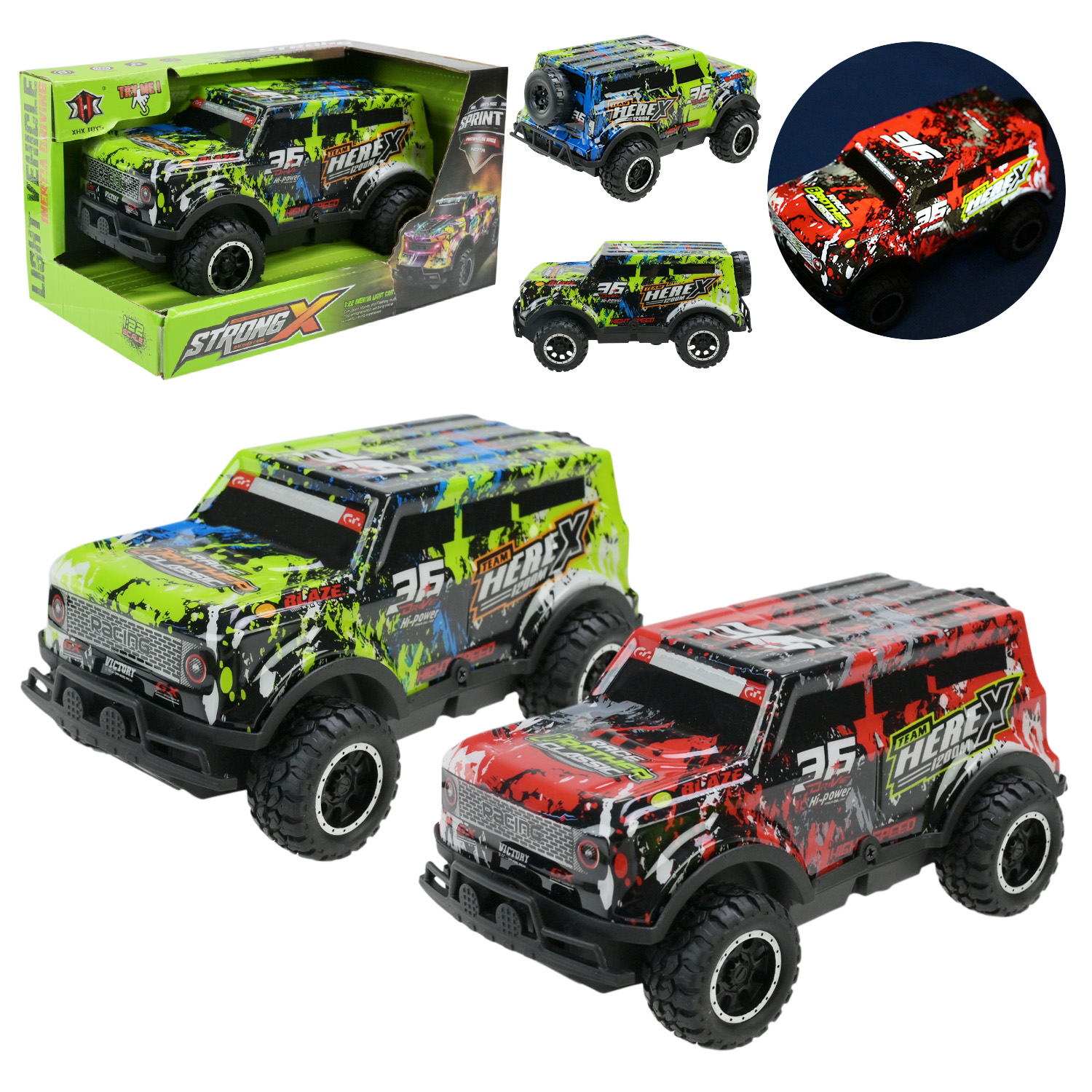 Машина арт. 111-8 (96шт)  батар 2кольора,світло,звук  18,5*11*10,5см