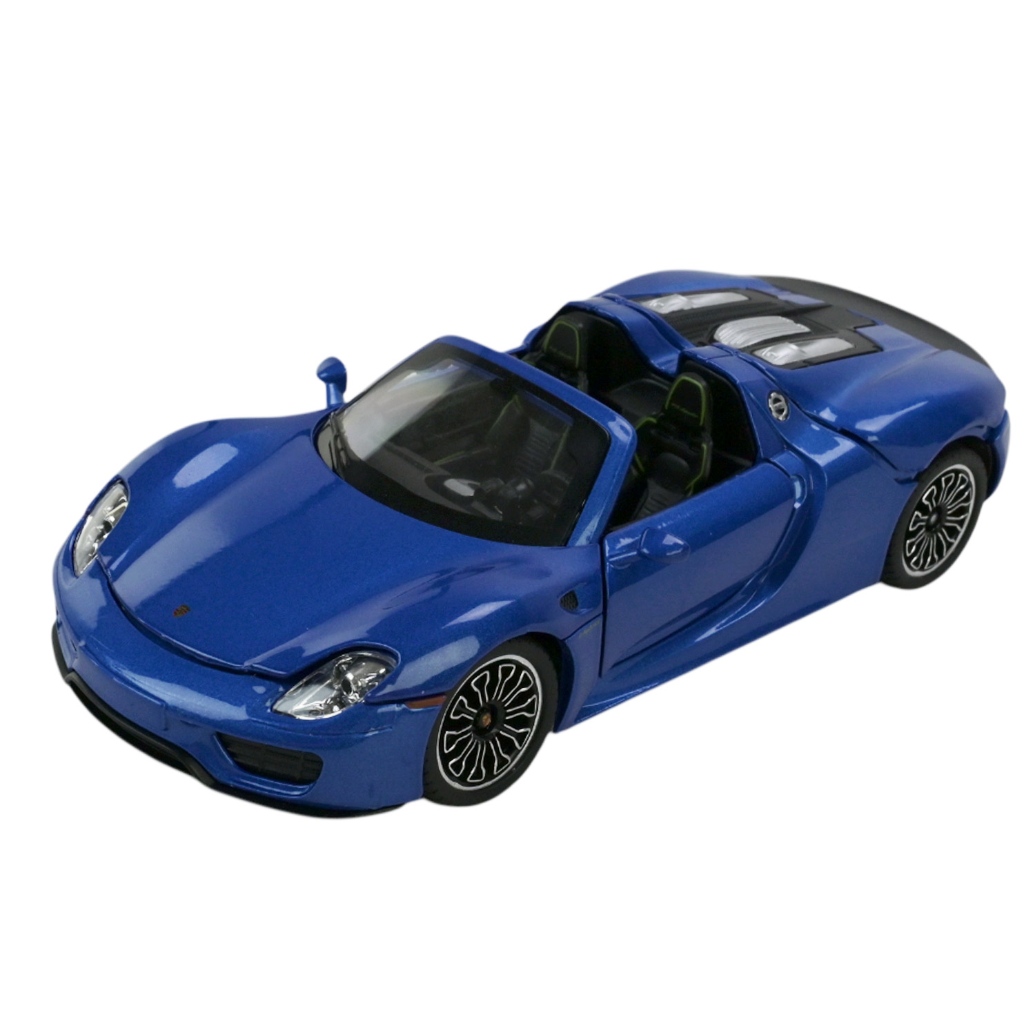 Машина мет. АВТОПРОМ арт. 68243A (12шт/2) 1:24 Porsche 918 Spyder, бат,св,зв,відкр.дв,капот,баг, короб. 25*12,5*10см