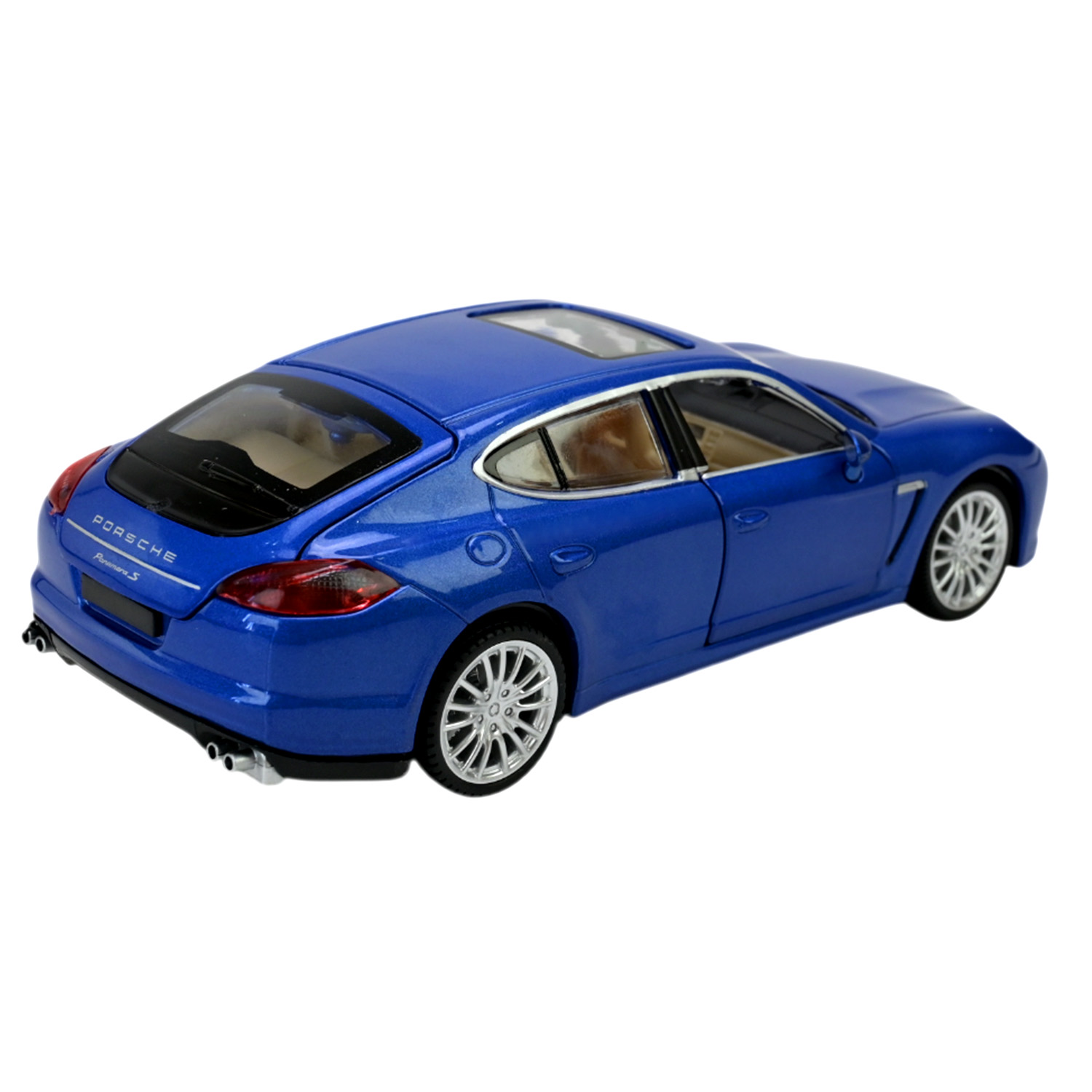 Машина мет. АВТОПРОМ арт. 68245A (12шт/2), 1:24 "Porsche Panamera S" 2 кольор.,батар.,світ., звук, відкр.двері, капіт, багаж., короб. 24,5 * 12 * 10см