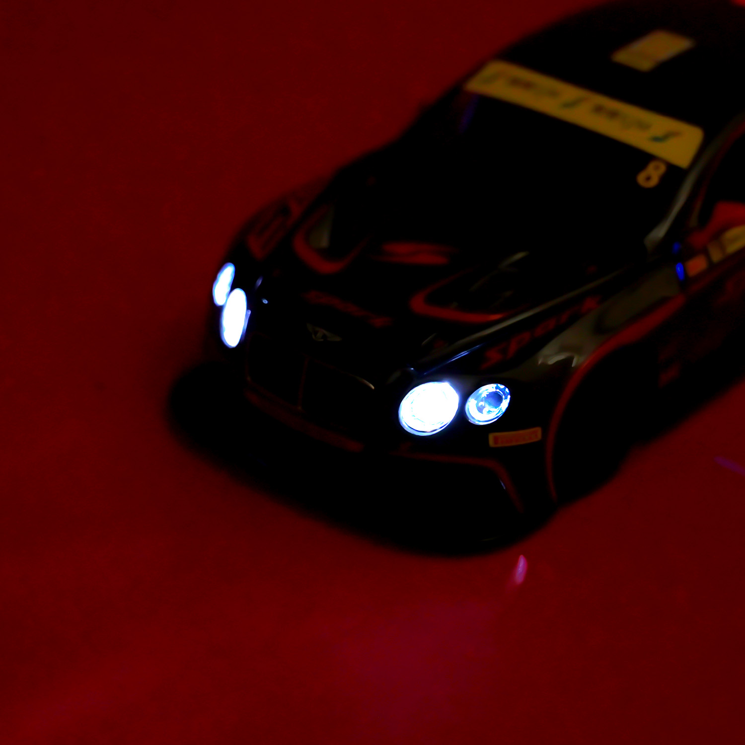 Машина мет. АВТОПРОМ арт. 68267A (12шт/2) 1:24 "Bentley Continental GT3 Concept", батар.,св, зв, відк.двері,капот,багаж., короб. 24,5*12*10см