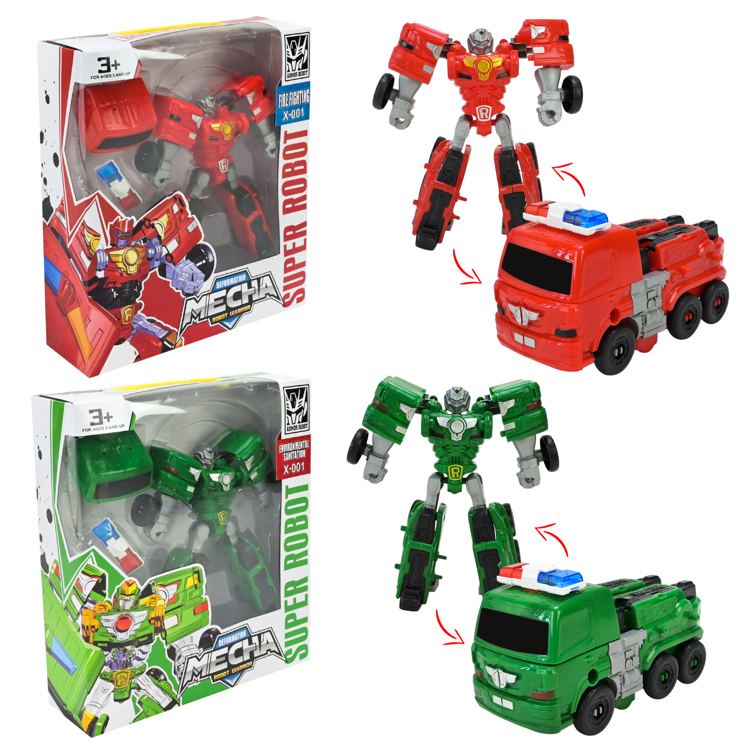 Робот арт. KKR-13 (72шт)   2кольори, короб.  24*8*28см