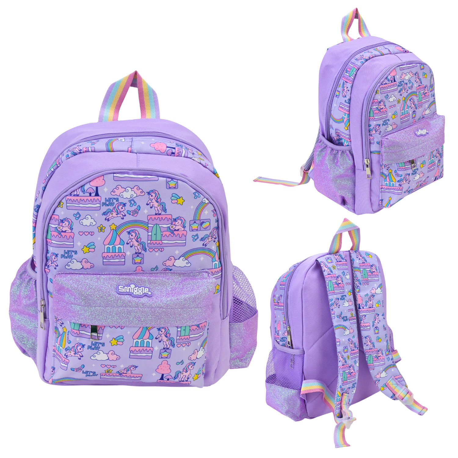 Рюкзак дитячий арт. B6308 (60шт) 36*25см р-р 35*20*35см