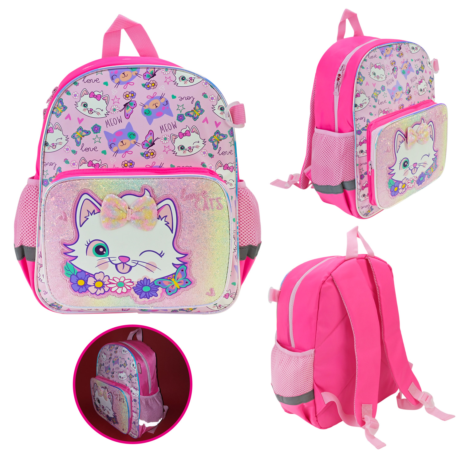 Рюкзак дитячий арт. B6310 (60шт) р-р 35*20*35см