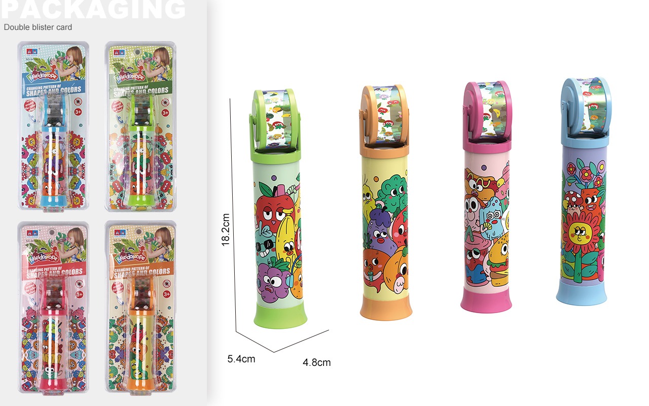 Калейдоскоп арт. 9410A-1 (96шт/2) р-р 5,4*4,8*18,2см, 4 види мікс, планшет см.