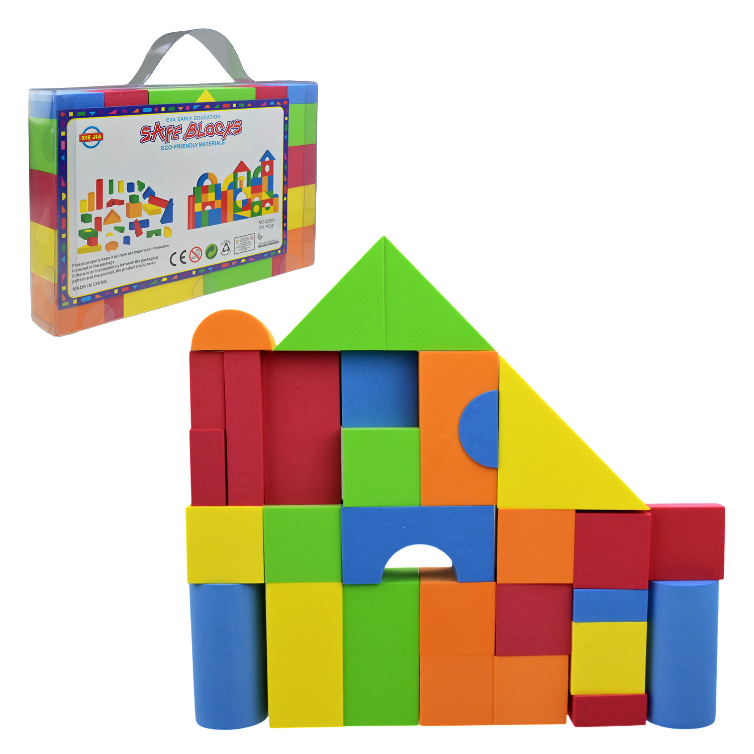 Конструктор EVA арт. C9904 (144шт/2) 29 деталей 24,3*15,8*3,7 см