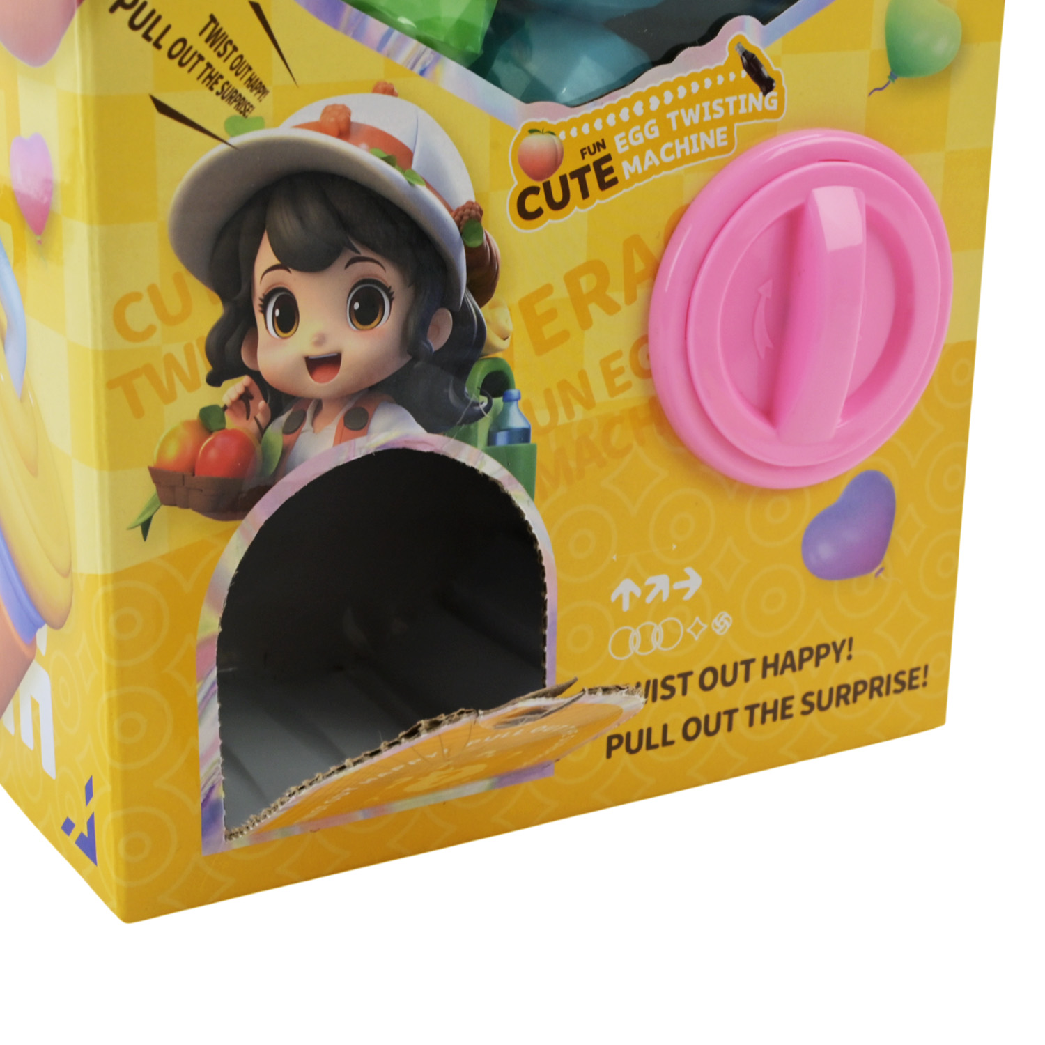 Скринька сюрпризів арт. K34 (54шт/3)2 види мікс,6 таємничих сюрпризів, р-р 18*7*26 см, 6 шт бокс короб. 35,5*22,8*23,3 см.