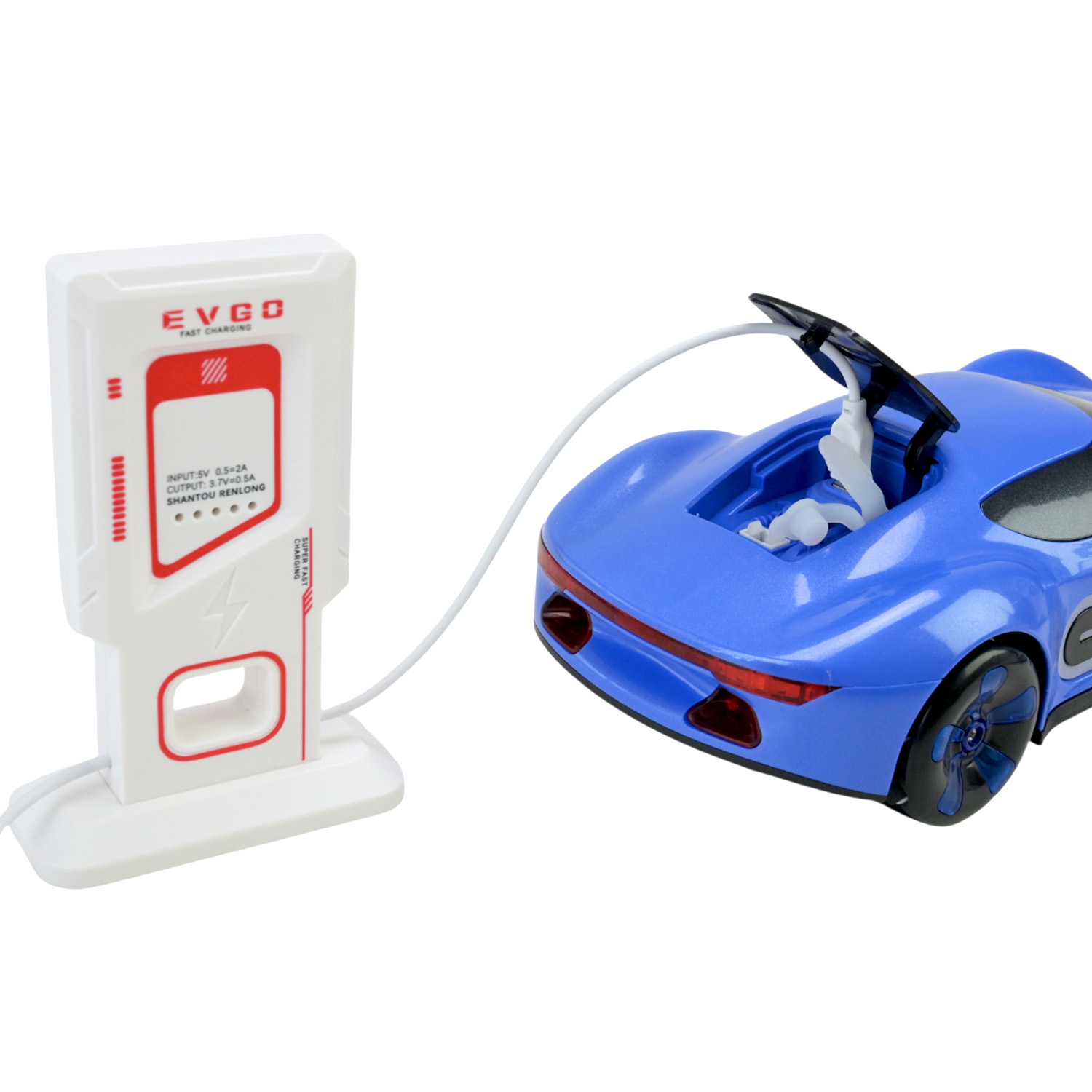 Машина р/к арт. PM3413 (18шт) "POWERMOTORS" 2 кольори акум,світло,звук,пар,заряд.станція,пульт кер.,у короб.37,5*18,2*17,2см