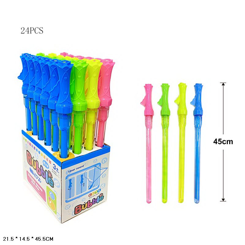 Мильні бульбашки арт. 6092 (144шт)  45 см,6уп по 24 шт у дісплеї