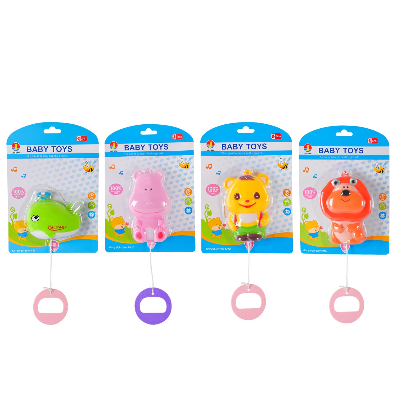 Брязкальце заводне арт. 6361 (216шт/2) планшетка 21,5*16,5*5см