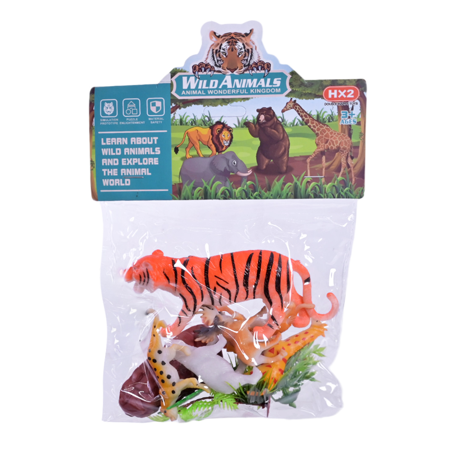 Тварини арт. L14-3, 2 види, у пакеті 28*17*4 см