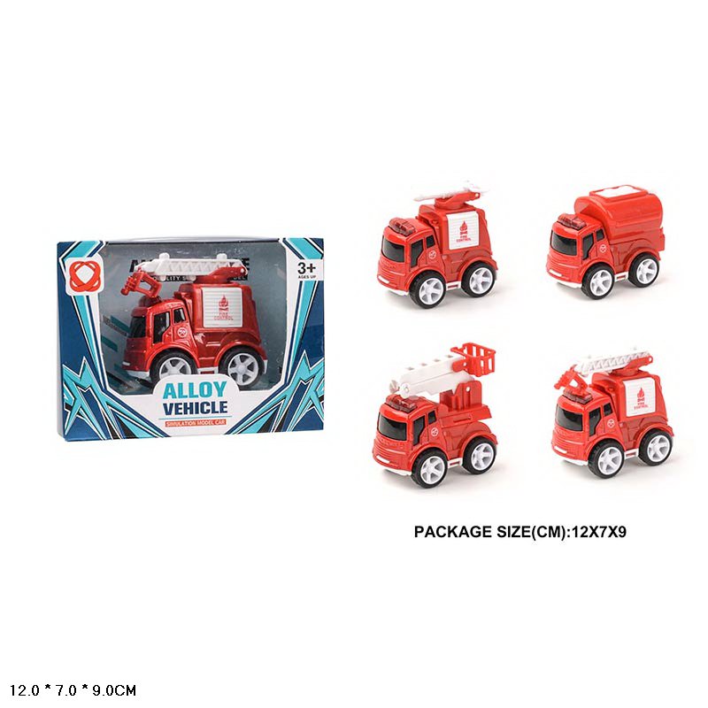 Машина арт.189-3 (288шт/2) метал.,у короб.12*7*9см