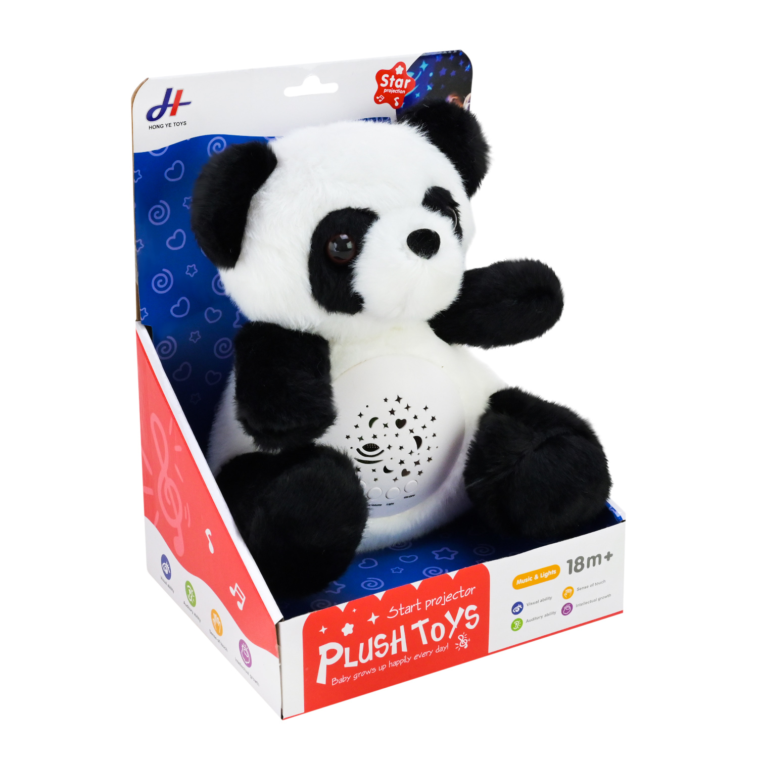 Нічник арт. 678-38/41 (36шт/2) 2 види мікс, проектор зоряне небо,муз., короб. 19*15,5*26см