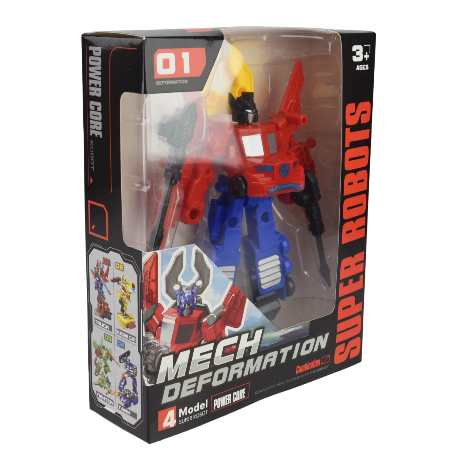 Трансформер арт. SD-176 (120шт/2) 4кольора, короб. 22*5,8*18,1